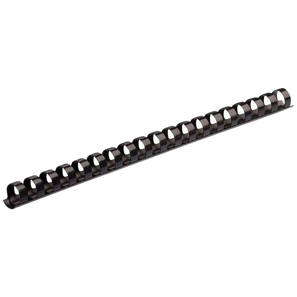 4 Fellowes Binding Combs 21 Loop 14mm Black 100 Pack, 4 of 4