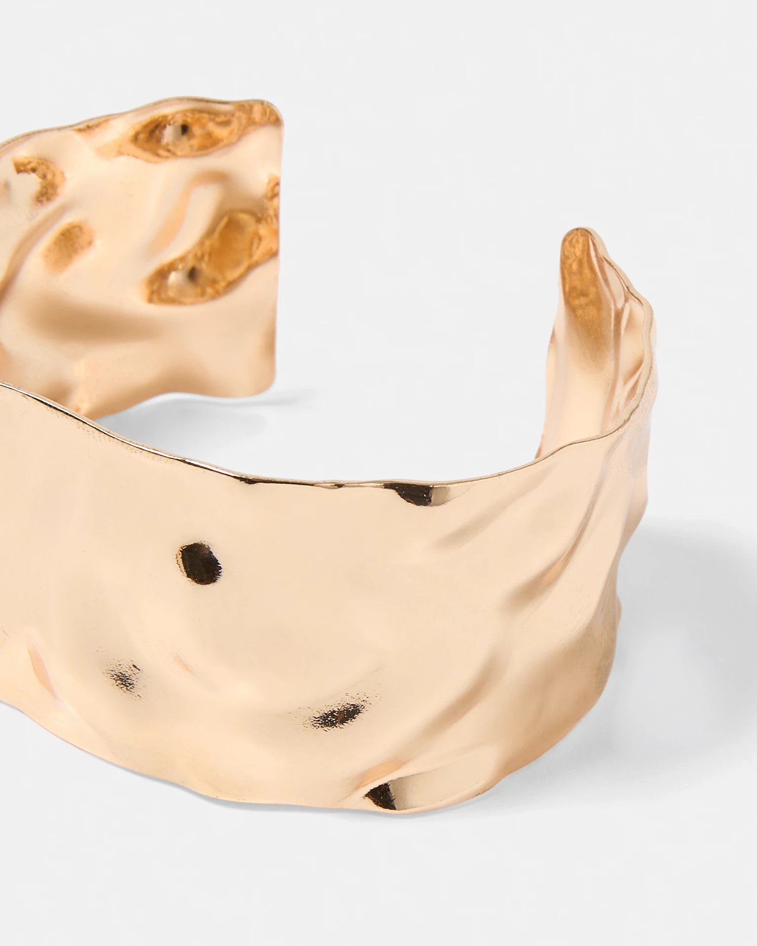 3 Molten Cuff Bracelet - Gold Tone, 3 of 6