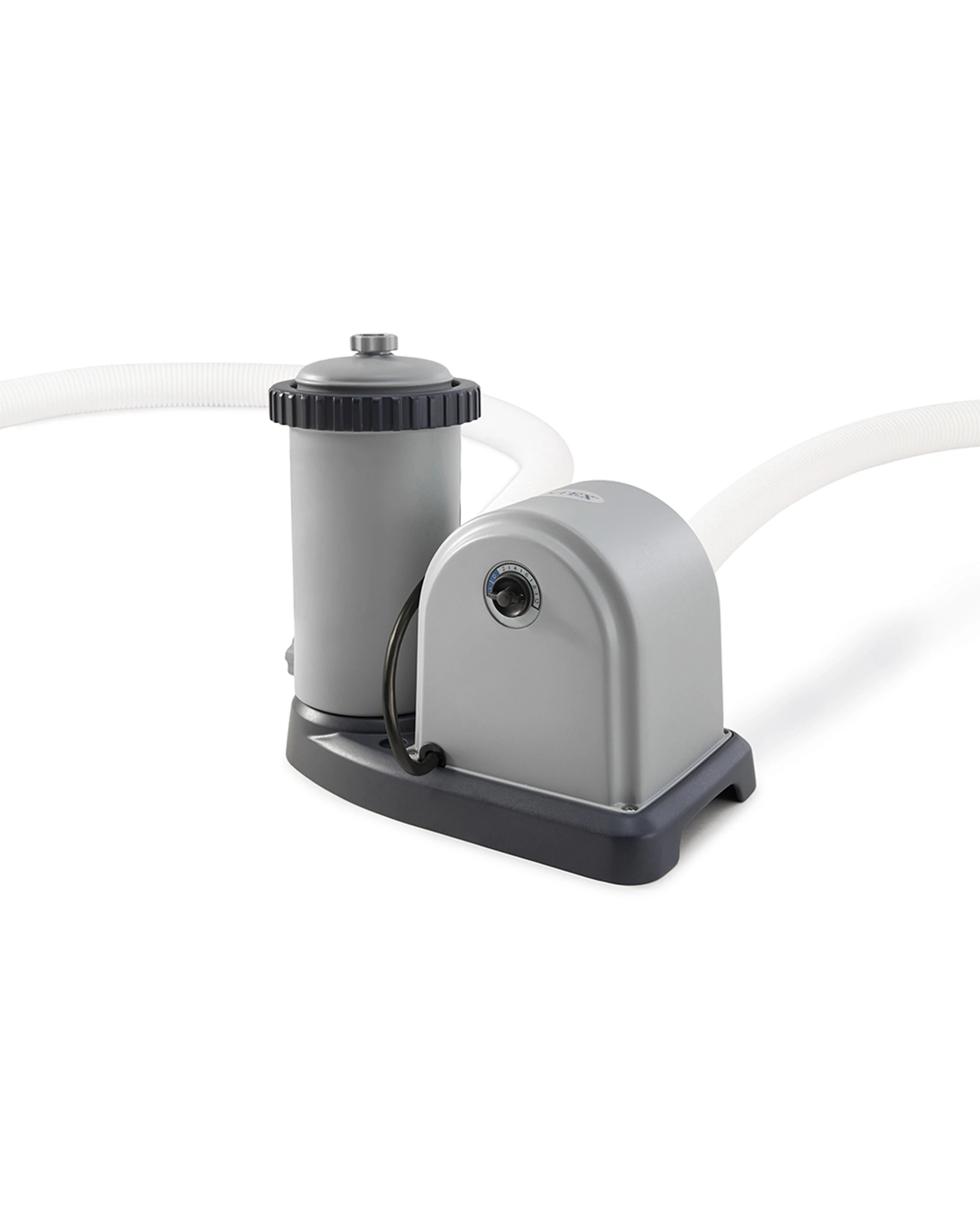 6 Intex Prism Frame Oval Above Ground Swimming Pool Set With Ladder - Grey, 6 of 8