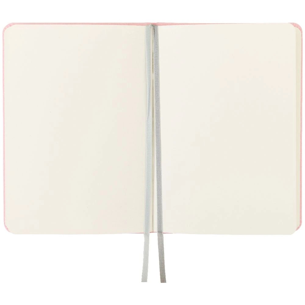 4 Modena A6 Linen Plain Notebook Pink, 4 of 5