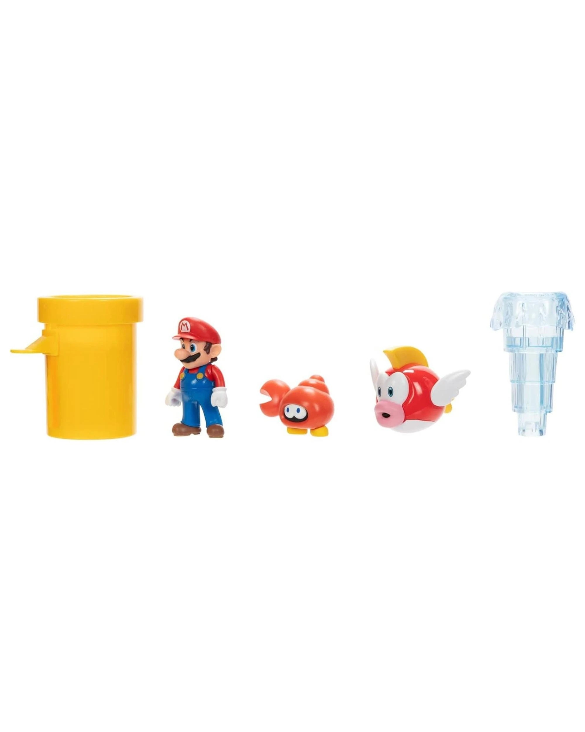 3 Super Mario 2.5 inch Sparkling Waters Diorama Set, 3 of 8