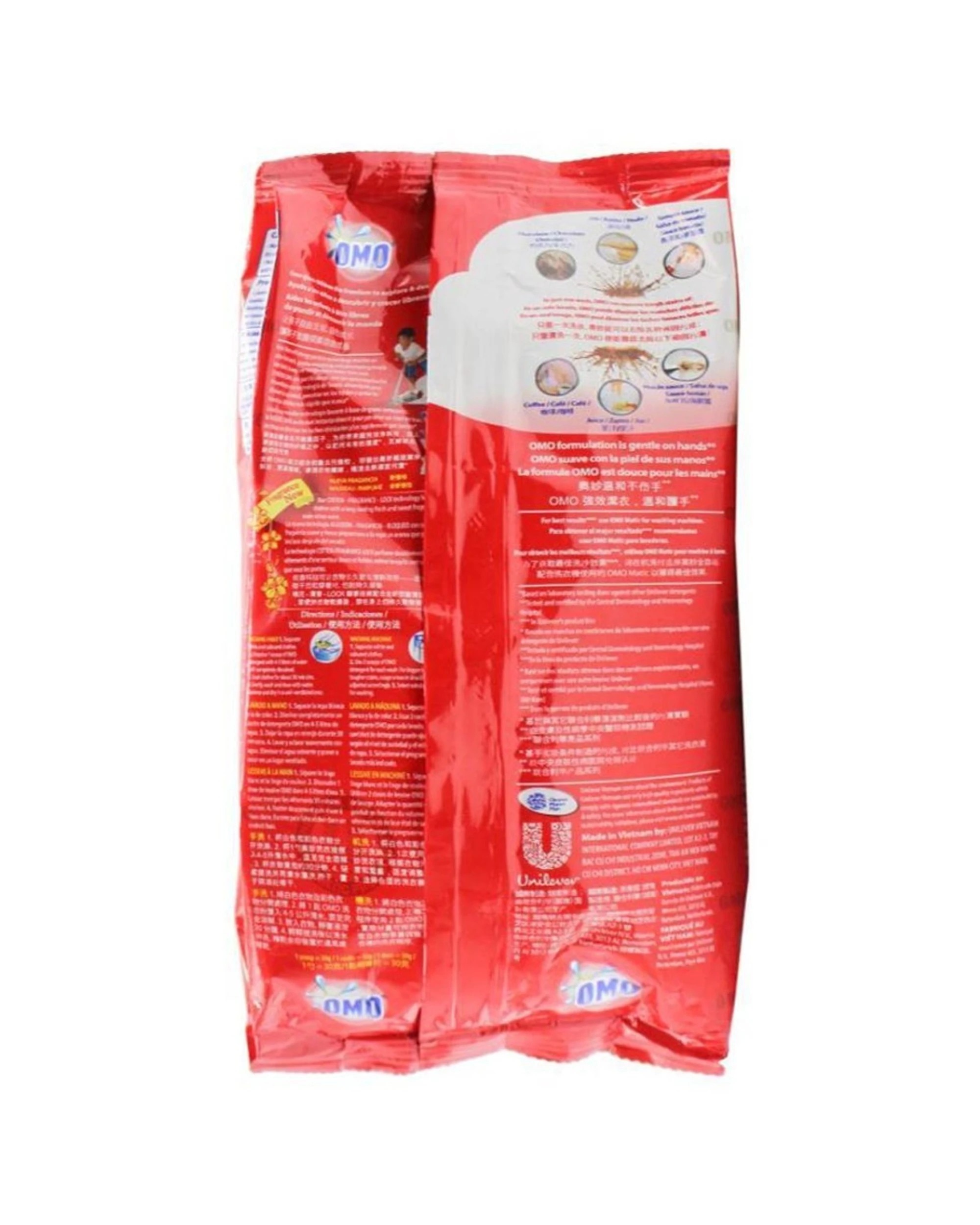 4 Omo Laundry Detergent Powder Ultra Fast Clean Hand Wash And Top Loader 400g, 4 of 4