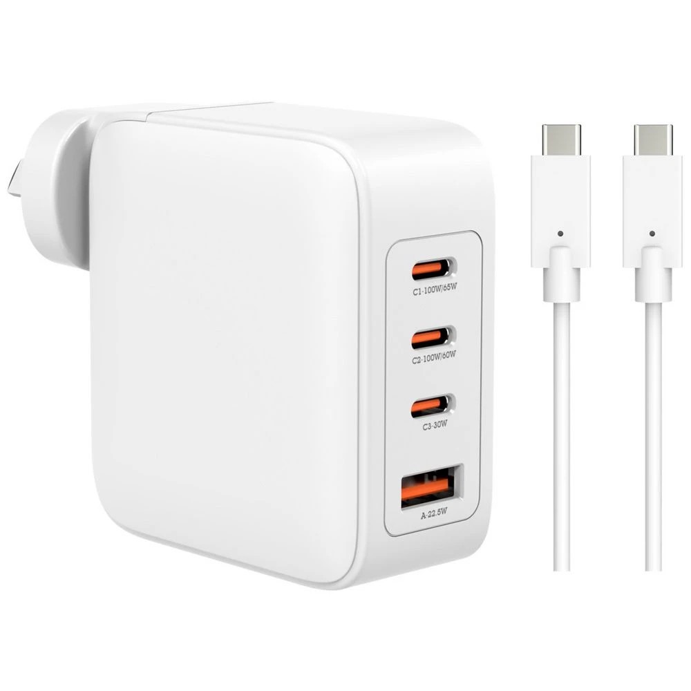 1 J.Burrows 120W GaN 4 Port USB-C/A Wall Charger, 1 of 5