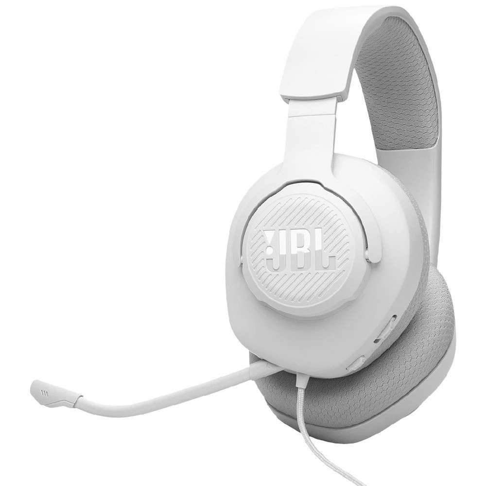 1 JBL Quantum 100 Headset White, 1 of 10