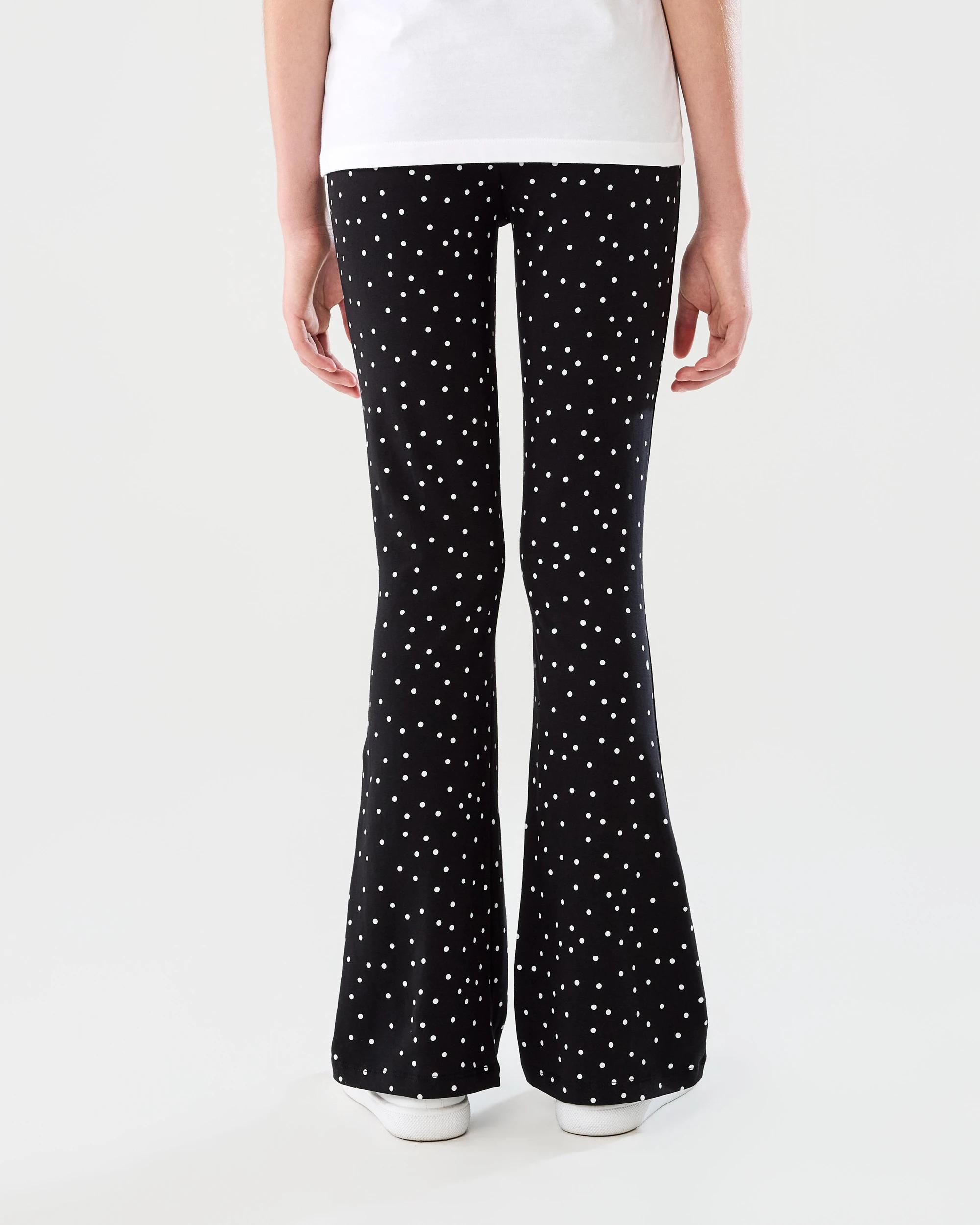 2 Print Flare Leggings Blck Spots, 2 of 6