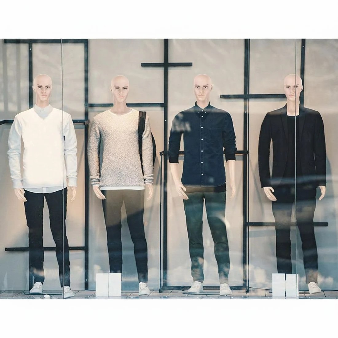 8 Embellir Male Mannequin Full Body Display Clothes Dummy Model Dressmaking Torso - White, 8 of 8