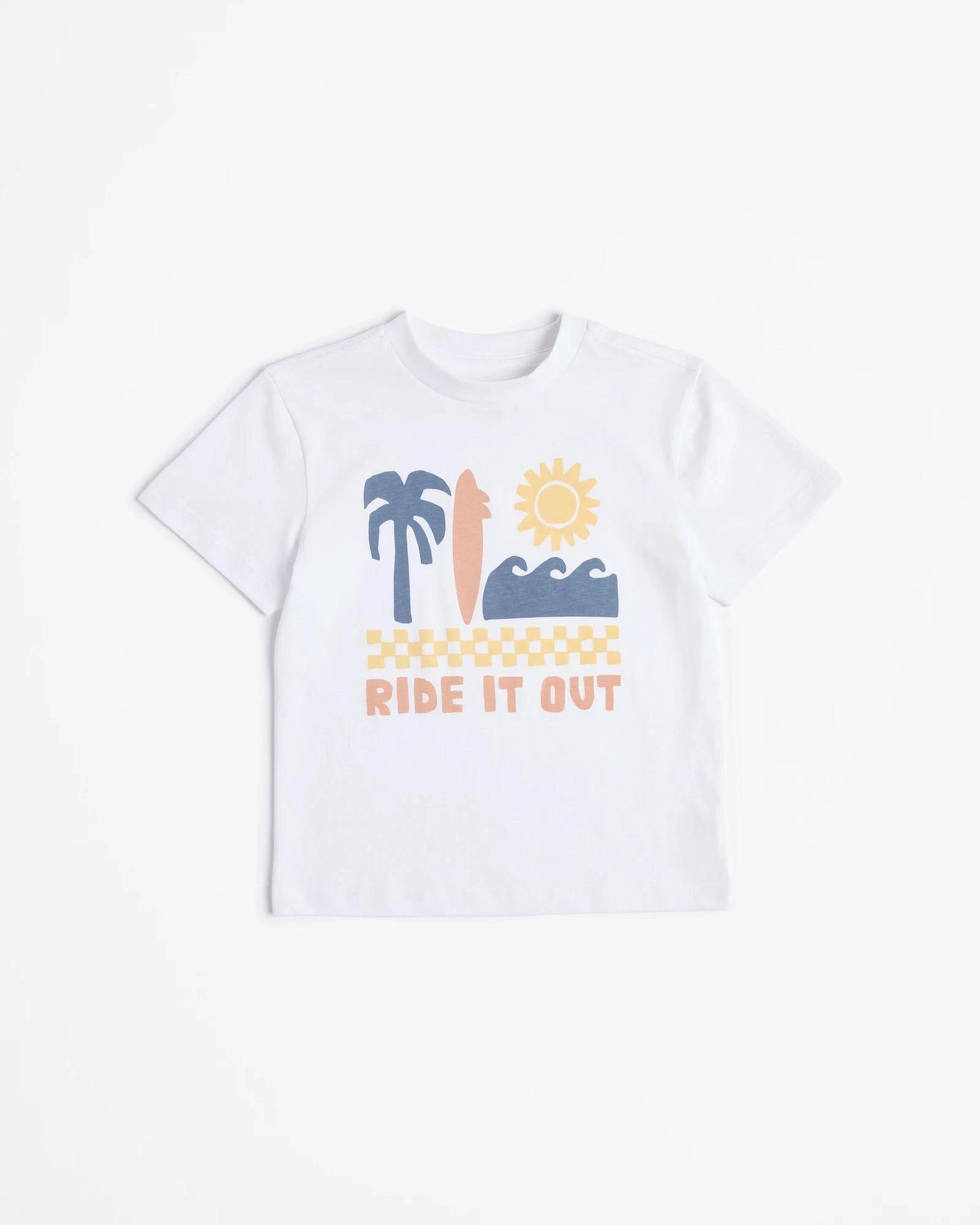 4 Target Kids Australian Cotton Short Sleeve T-Shirt RIDE IT OUT, 4 of 5