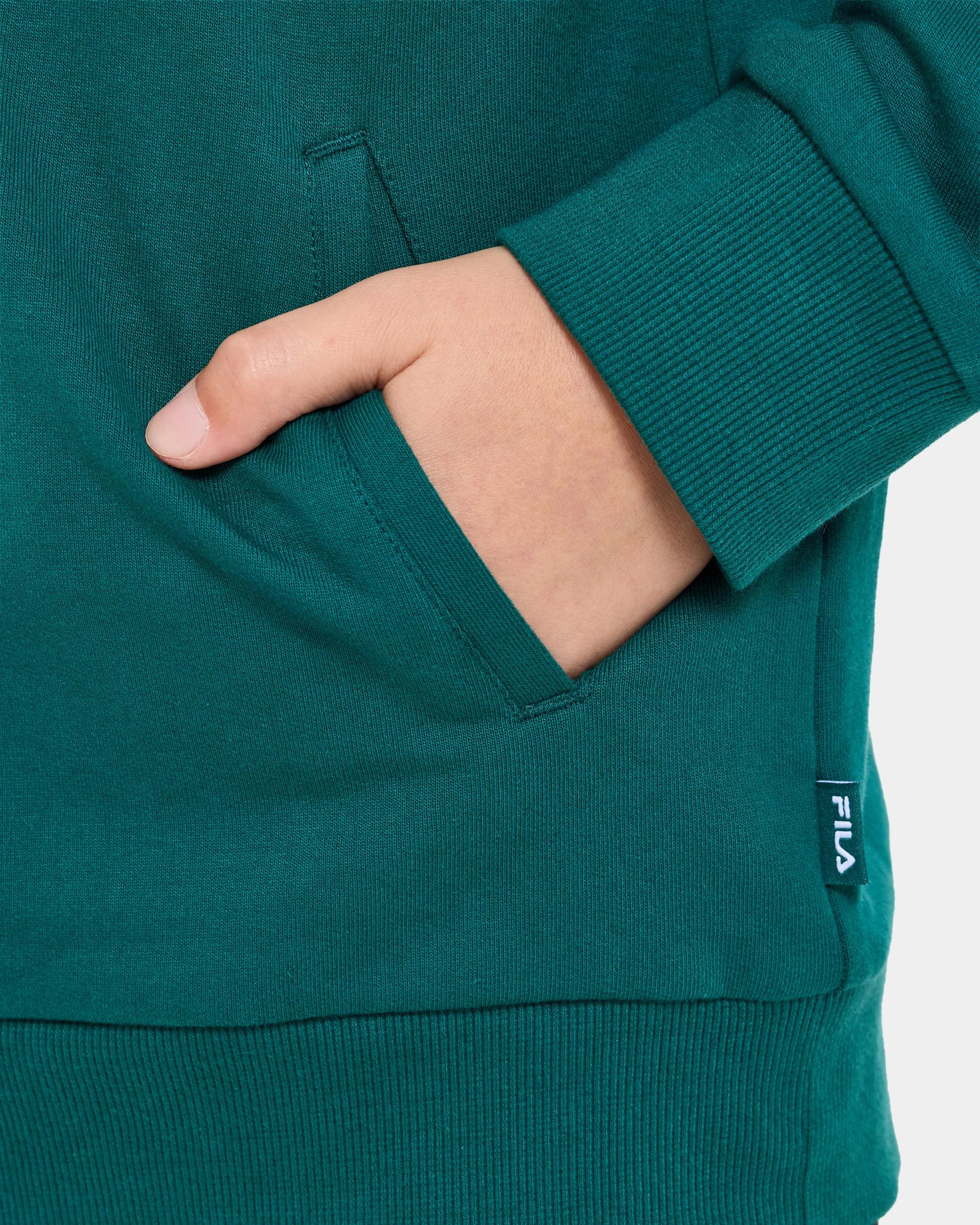 6 Fila Grove Popover Hoodie GREEN, 6 of 7