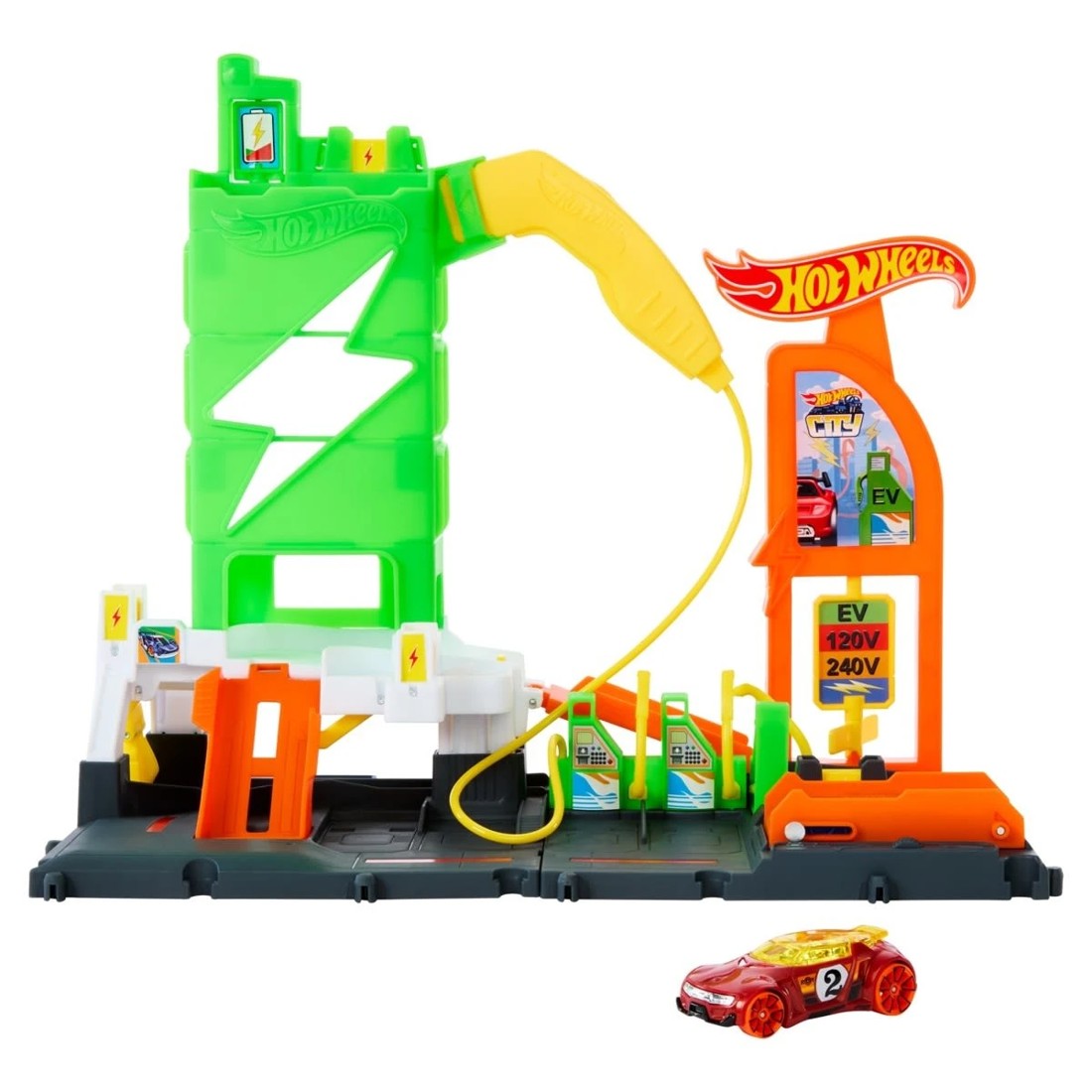 2 Hot Wheels City Super Recharge Fuel Station, 2 of 6