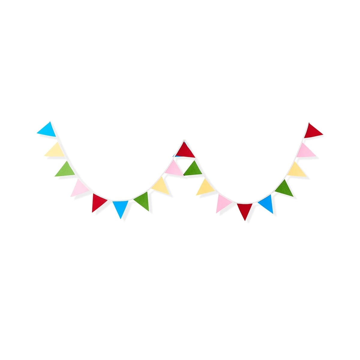 2 3m Bright Felt Garland, 2 of 5