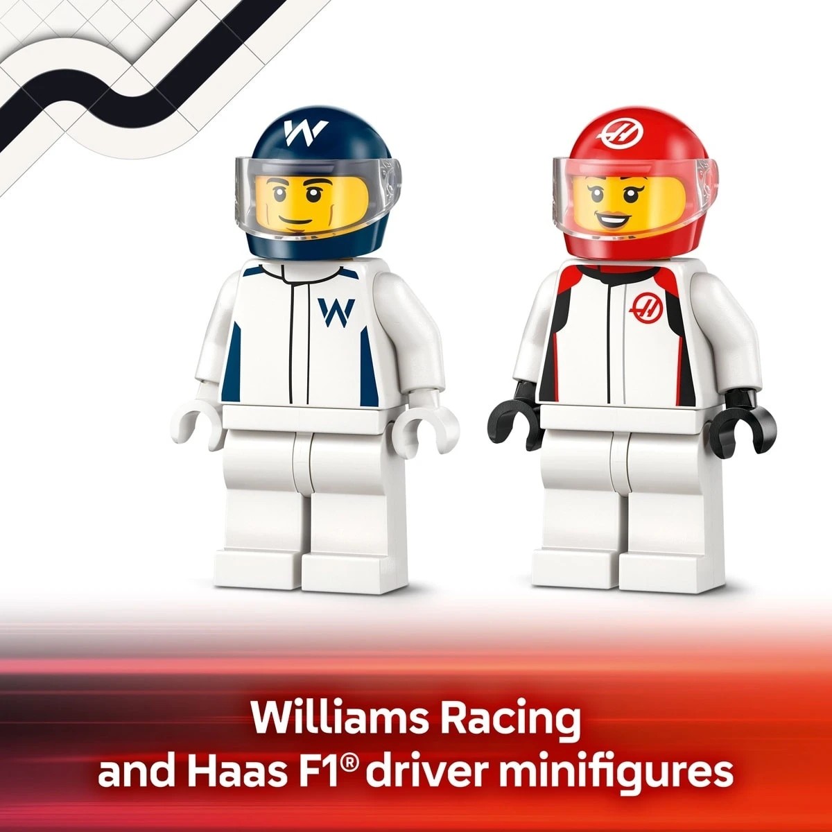 9 LEGO City F1 Williams Racing & Haas F1 Race Cars 60464, 9 of 10