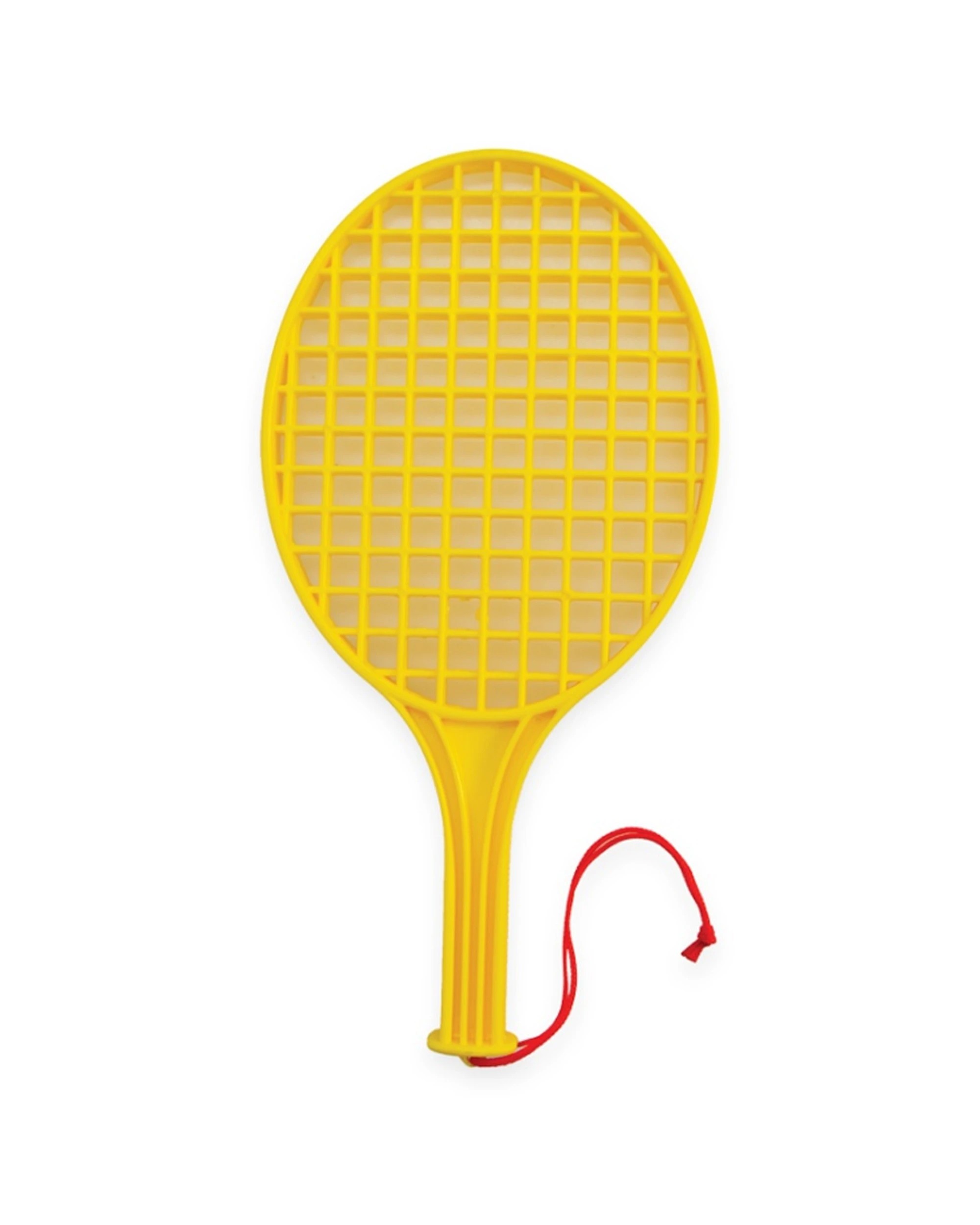1 Victor Sports Plastic Tennis Bat Lightweight Junior 18.5 Inches - Yellow, 1 of 1