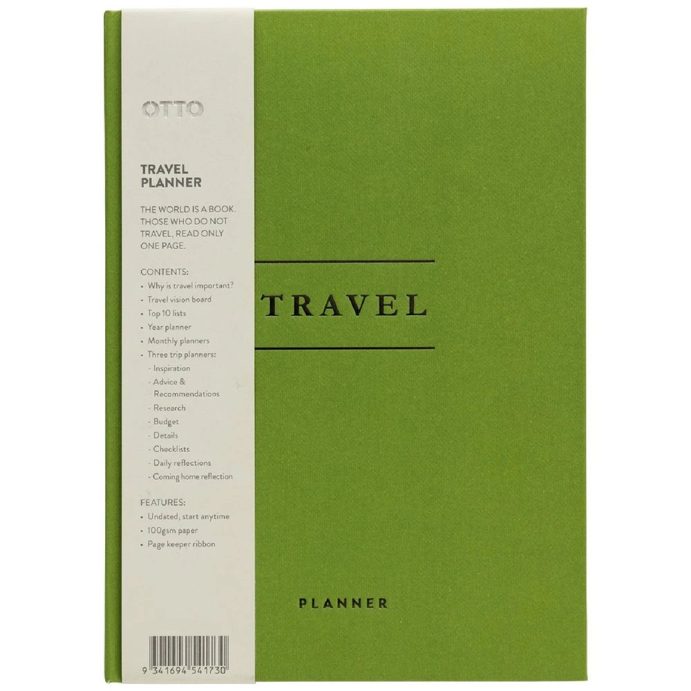 1 Otto A5 Undated Travel Planner, 1 of 10