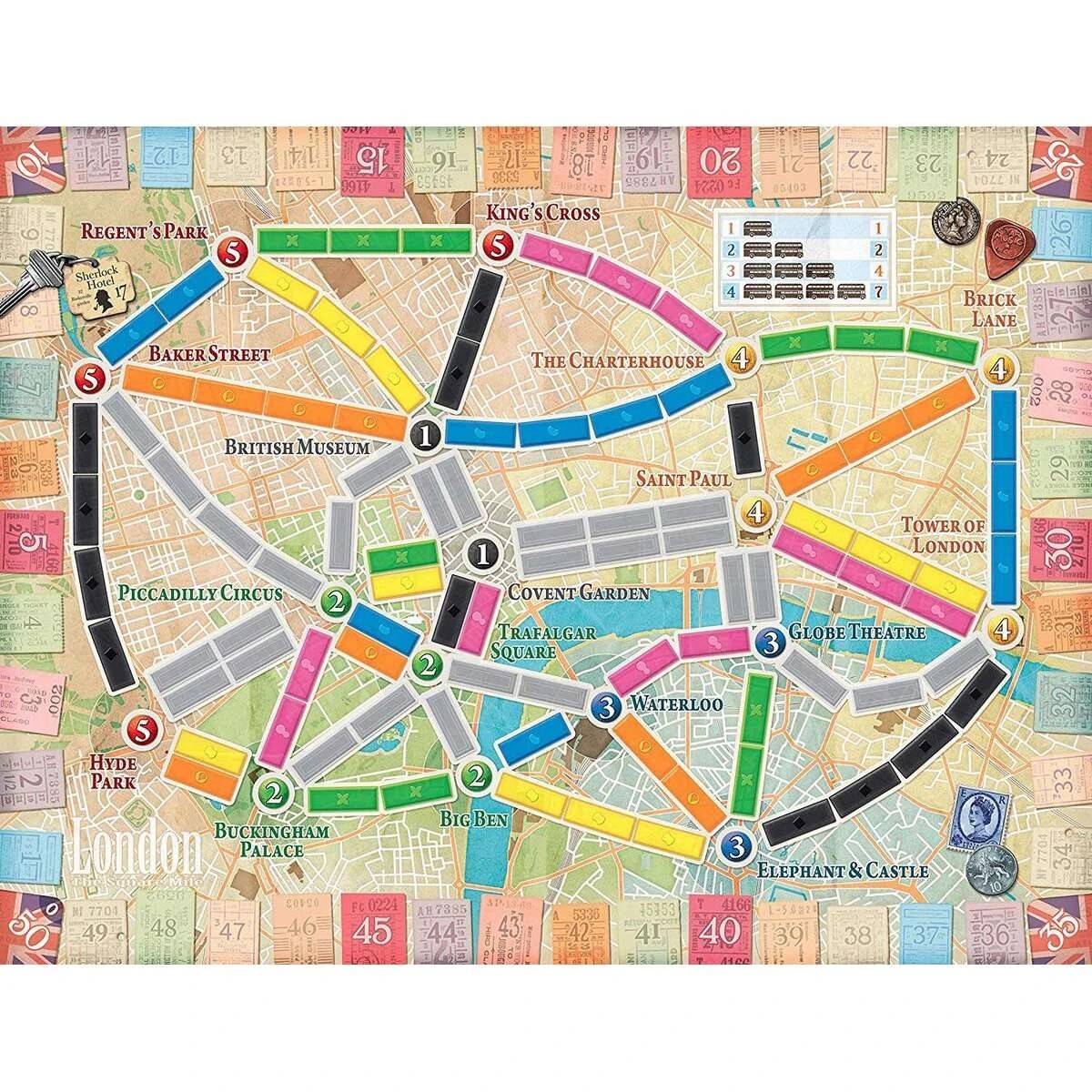 2 Ticket to Ride London Game, 2 of 3