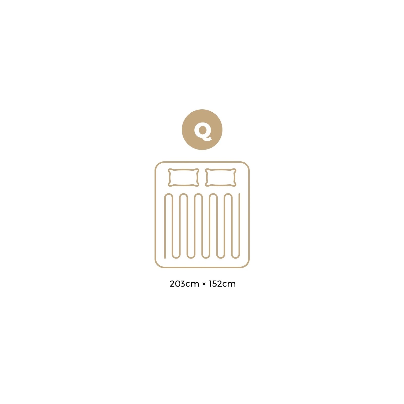 2 Bedra Bedding Electric Blanket Fully Fitted Polyester Winter Heated Underlay Queen - Queen Bed - White, 2 of 10