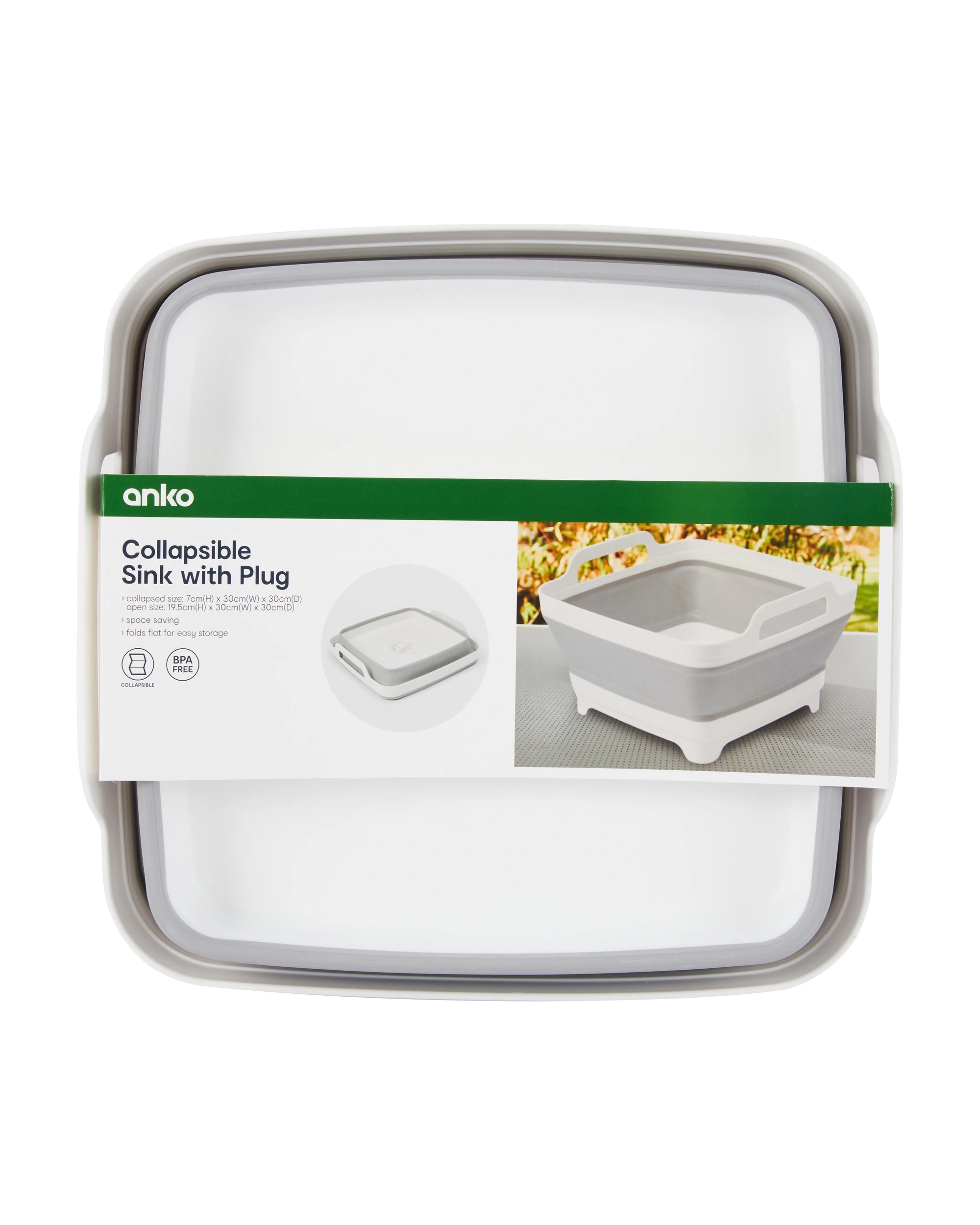 9 Collapsible Sink with Plug, 9 of 9