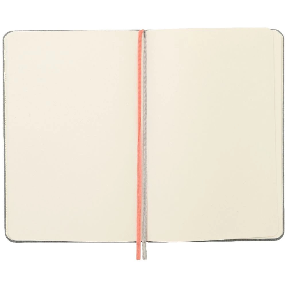 4 Modena A5 Linen Plain Notebook Grey, 4 of 5