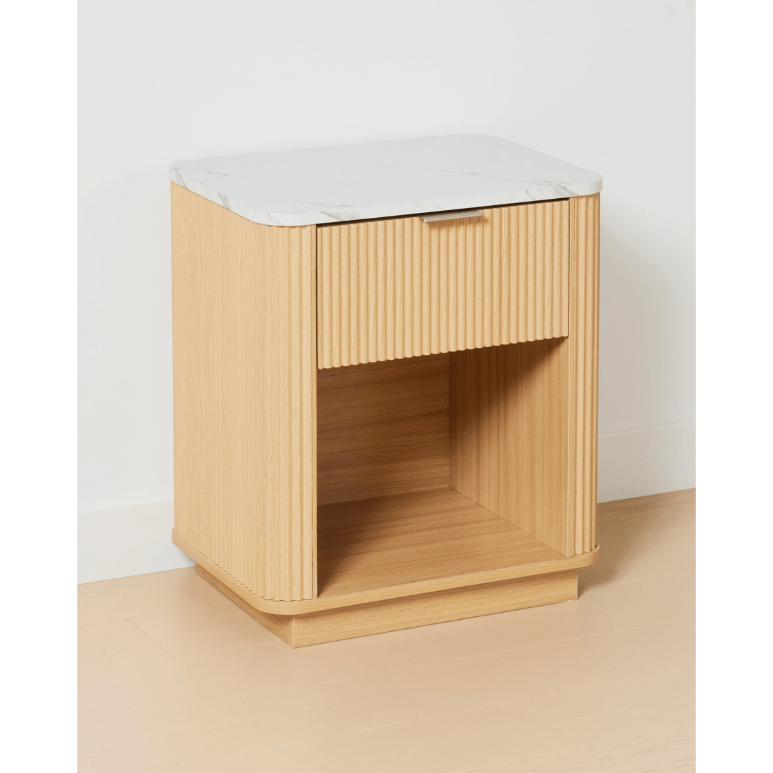 4 Claire Bedside Table - Oak, 4 of 9