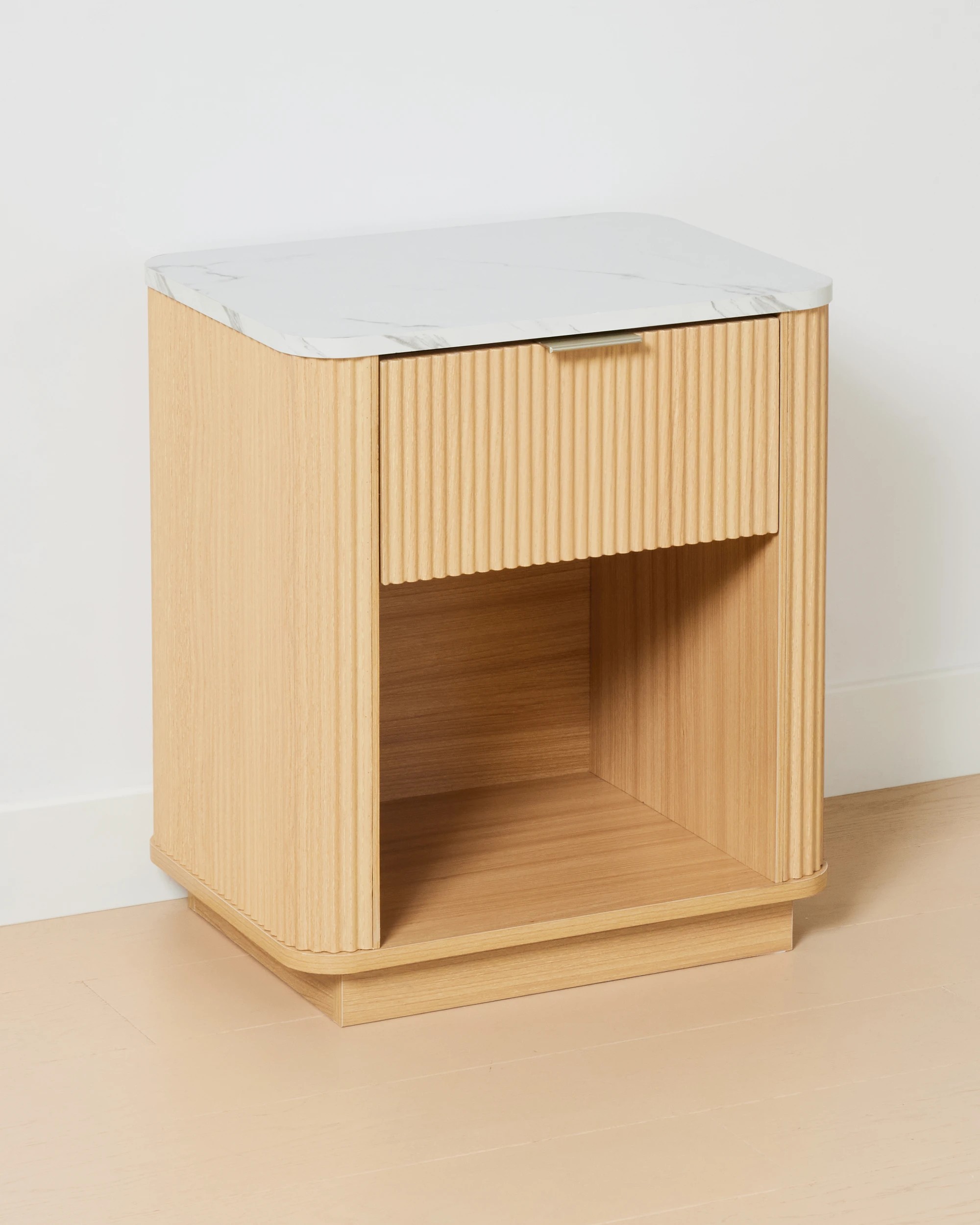 4 Claire Bedside Table - Oak, 4 of 9