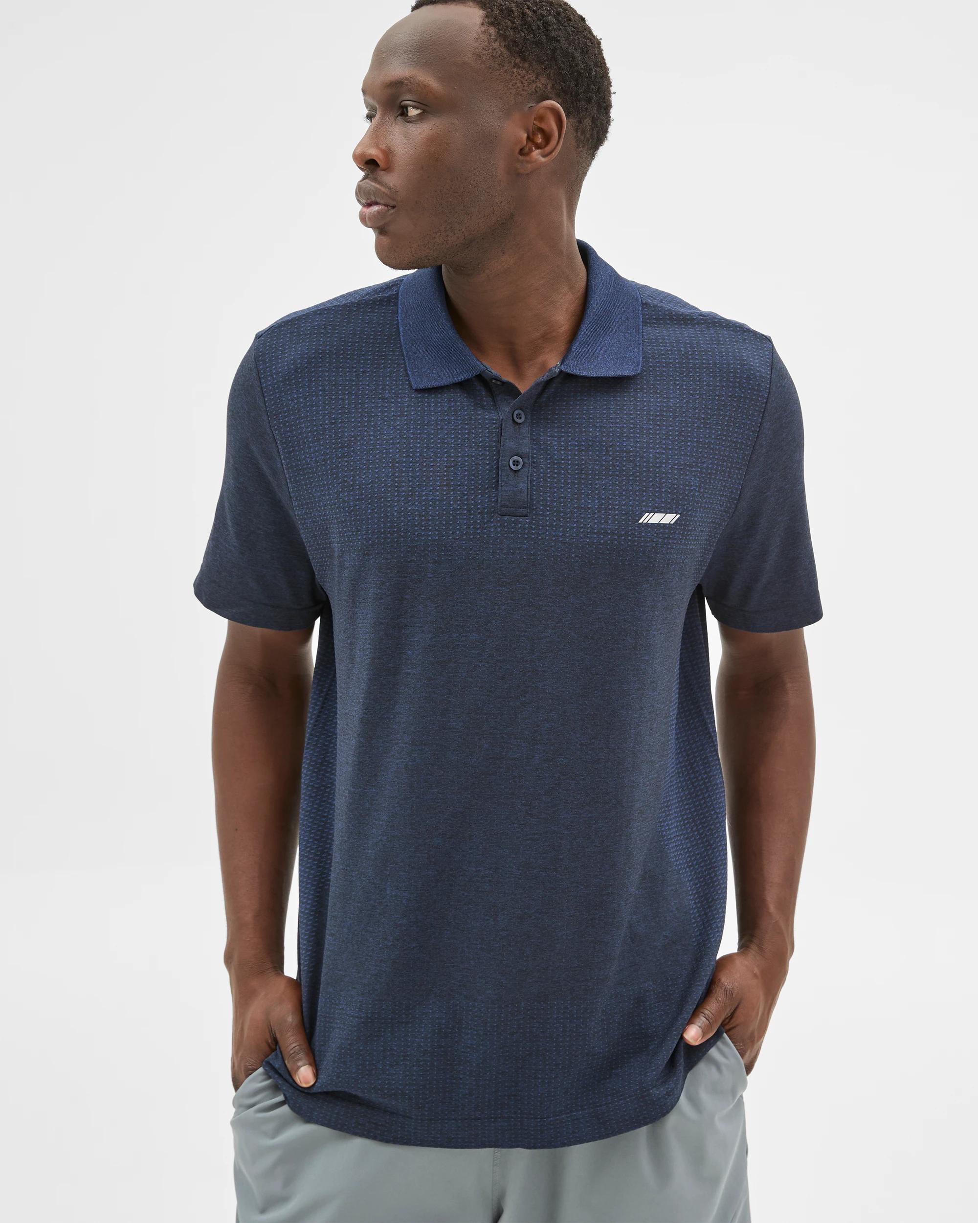 4 Target Active Polo Top NAVY, 4 of 6