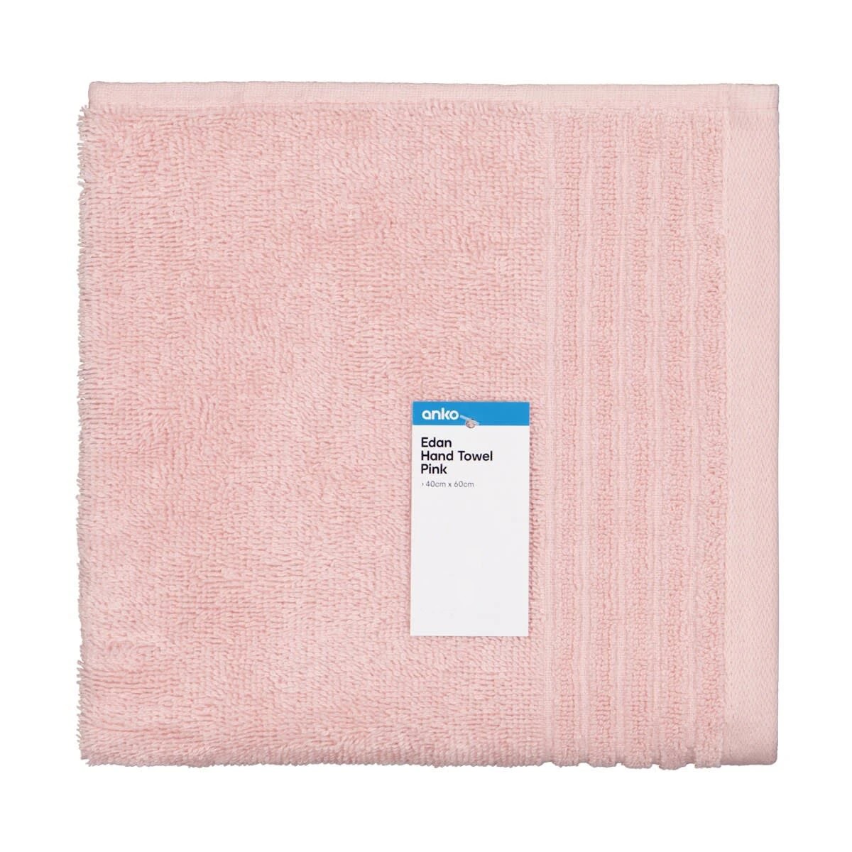 5 Edan Cotton Hand Towel - Pink, 5 of 6
