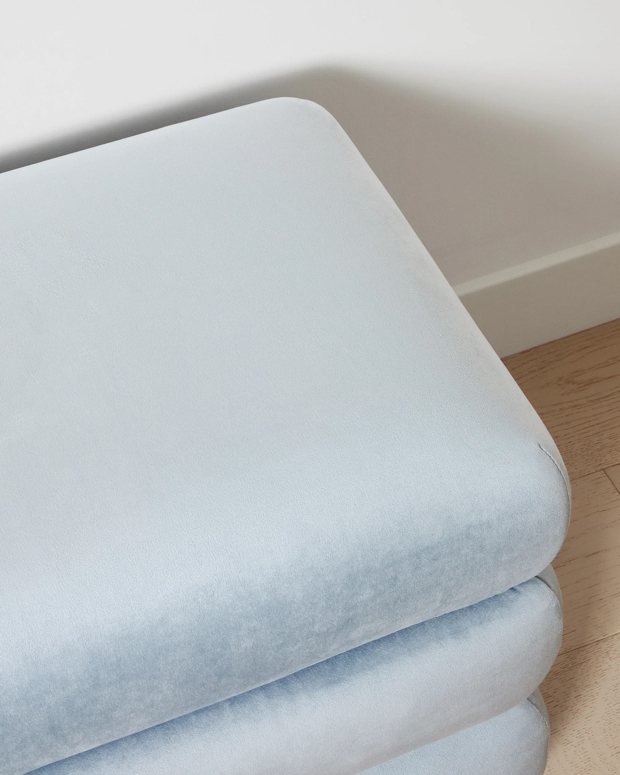 6 Aleks Velvet Storage Bench, 6 of 8