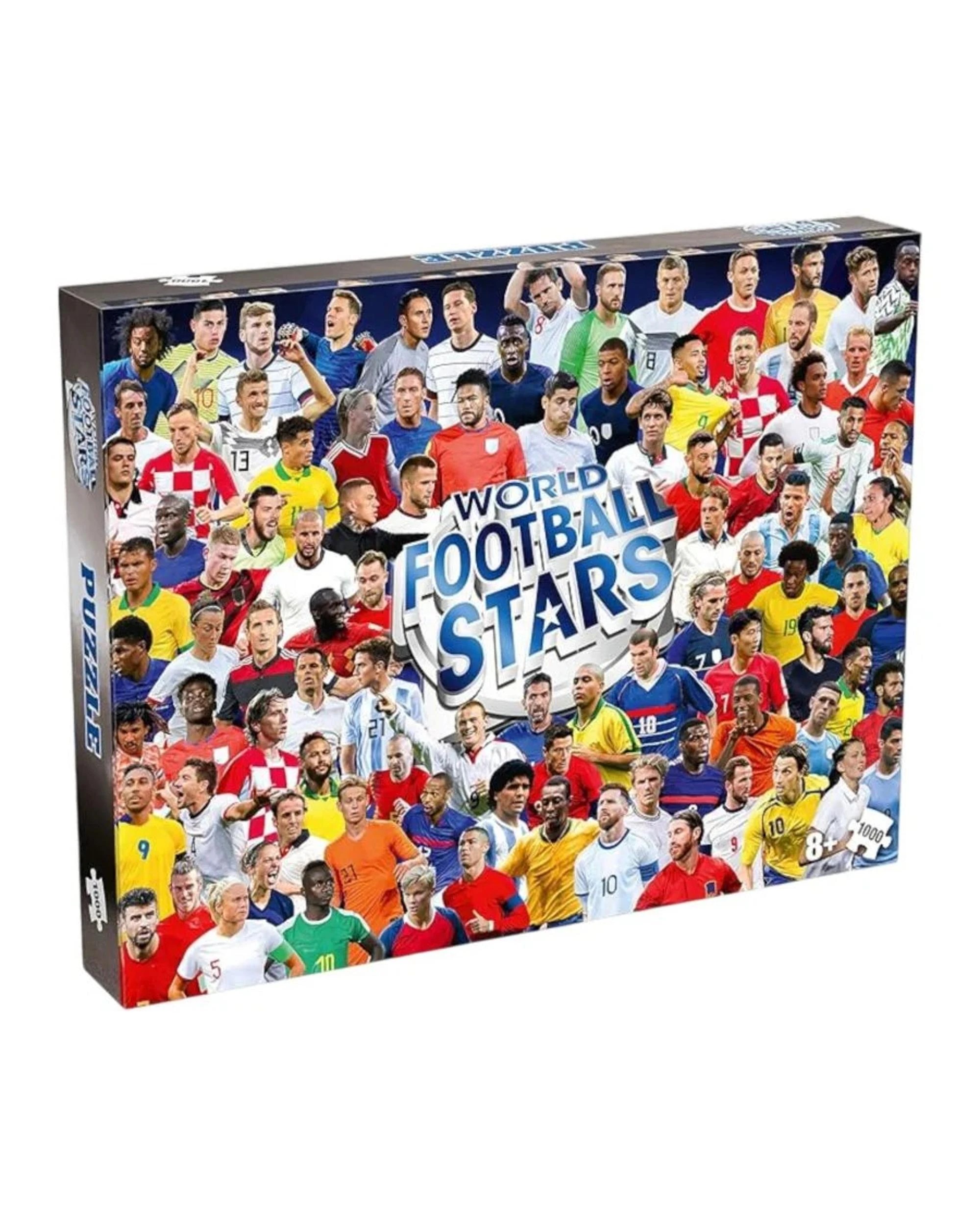1 Winning Moves World Football Stars 1000 Piece Jigsaw Puzzle, 1 of 4