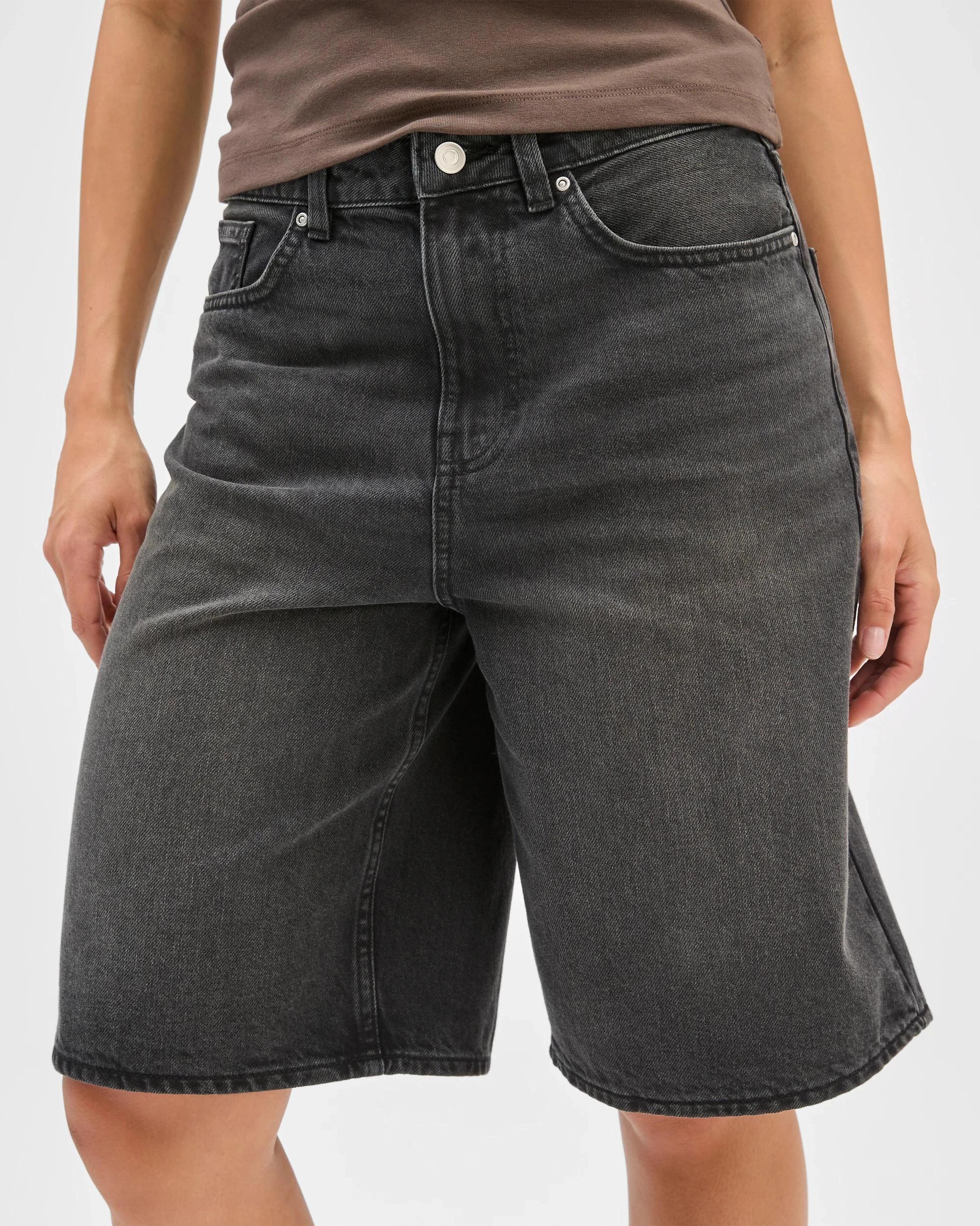 4 Denim Jorts - Lily Loves SMOKEY BLACK, 4 of 6