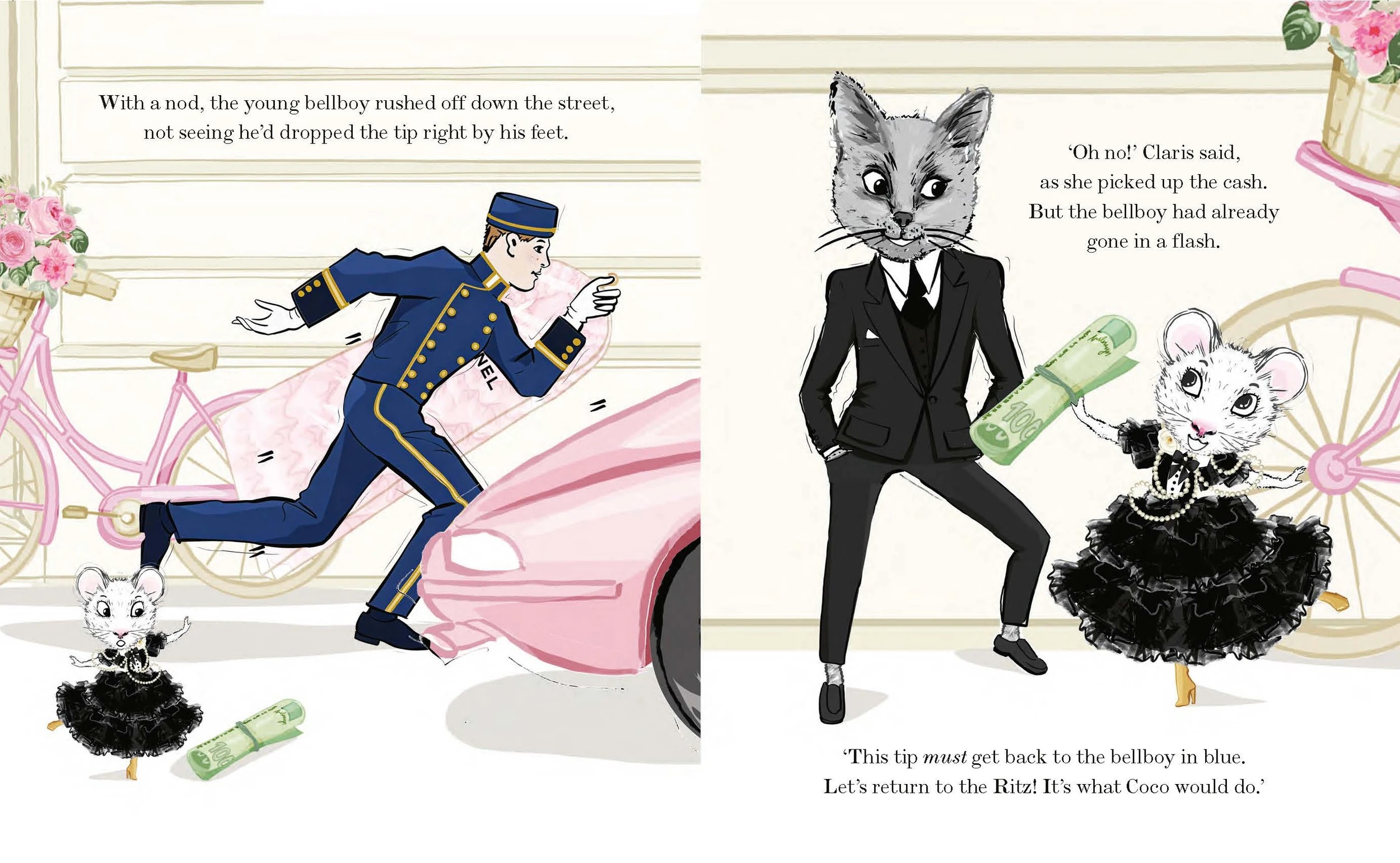 5 Claris The Chicest Mouse in Paris: Return to the Ritz by Megan Hess - Book, 5 of 6