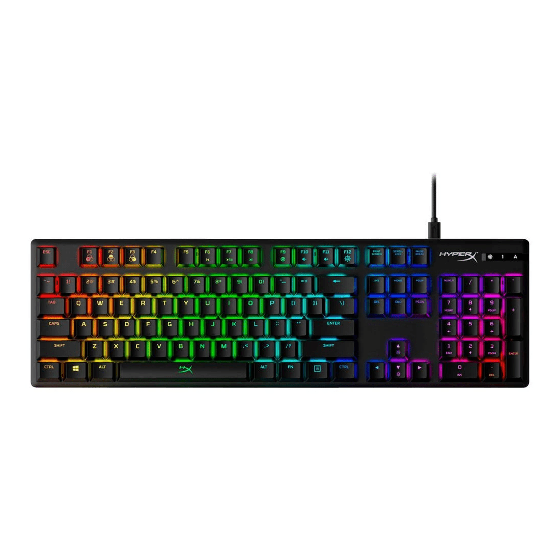 1 HyperX Alloy Origins Mechanical Keyboard HX Red Switch, 1 of 10