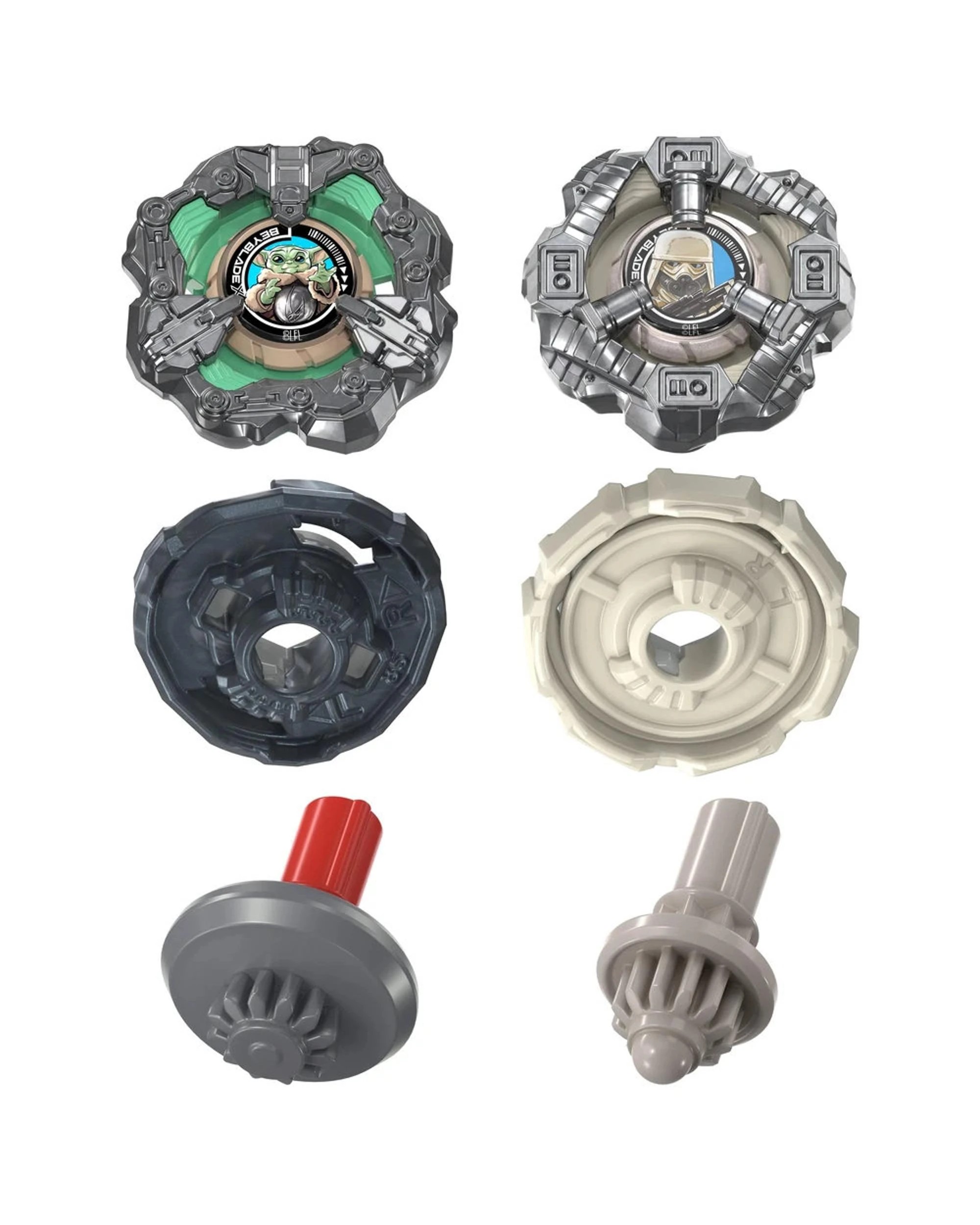 7 Beyblade X Star Wars The Mandalorian and Grogu Collab Grogu 3-85E Vs Snowtrooper 7-60O, 7 of 7