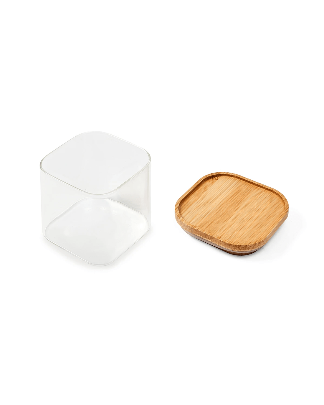 4 500ml Glass Container with Bamboo Lid, 4 of 6