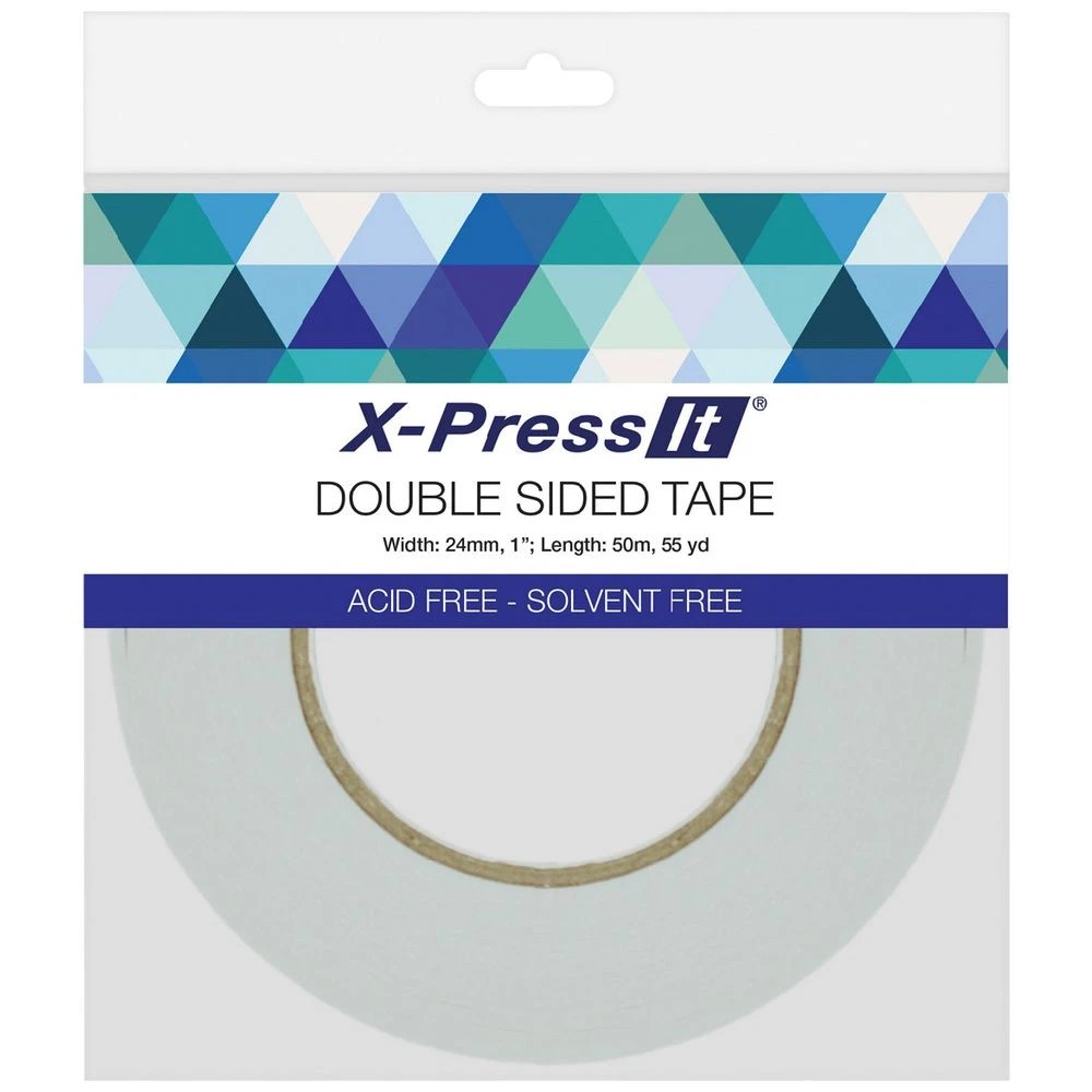 1 X-Press It Double Sided Tape 24mm x 50m, 1 of 2