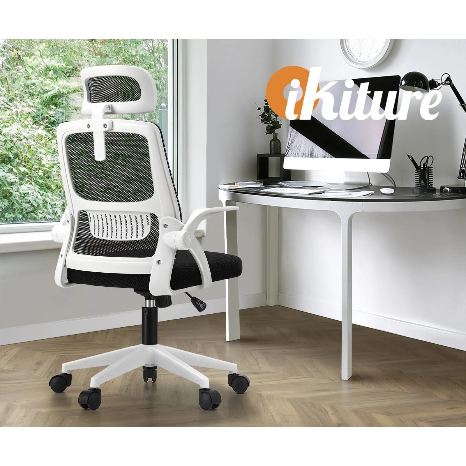 6 Oikiture Mesh Office Chair Fabric
 - Multi, 6 of 10