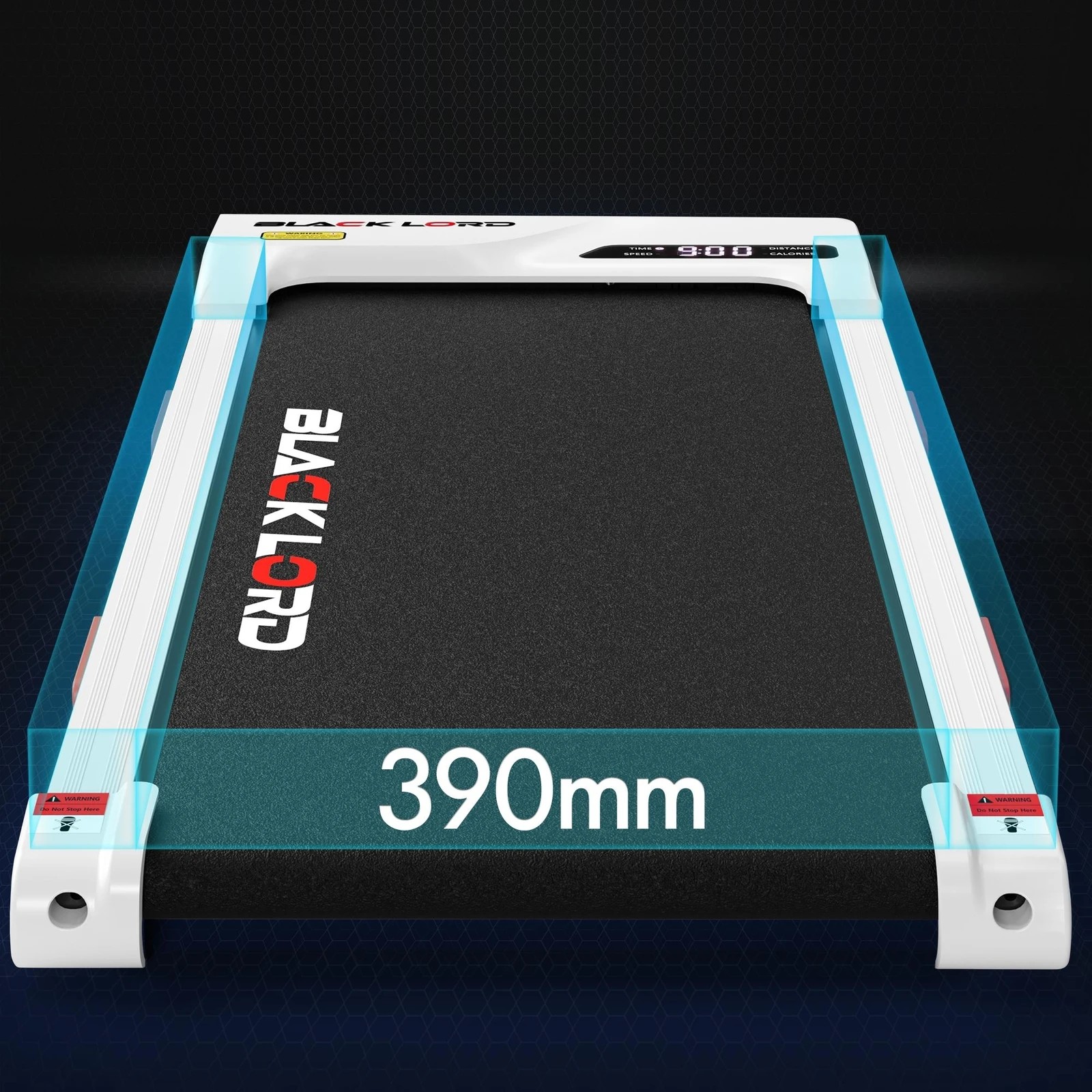 8 Black Lord Treadmill Electric Walking Pad Incline Gym Brushless Motor - White, 8 of 10