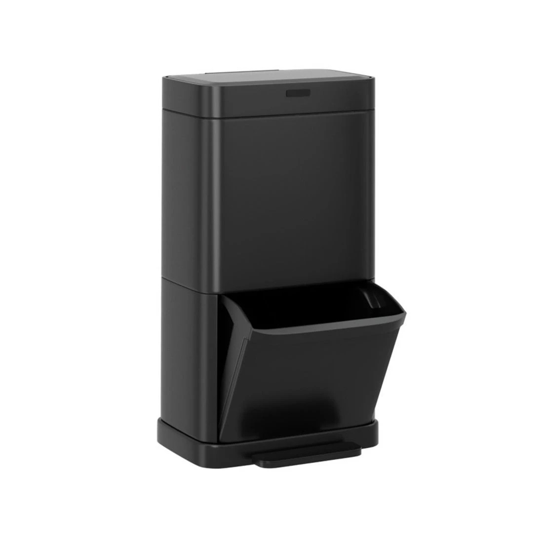 1 Devanti 70L Motion Sensor Bin Pedal Bins Automatic - Black, 1 of 6