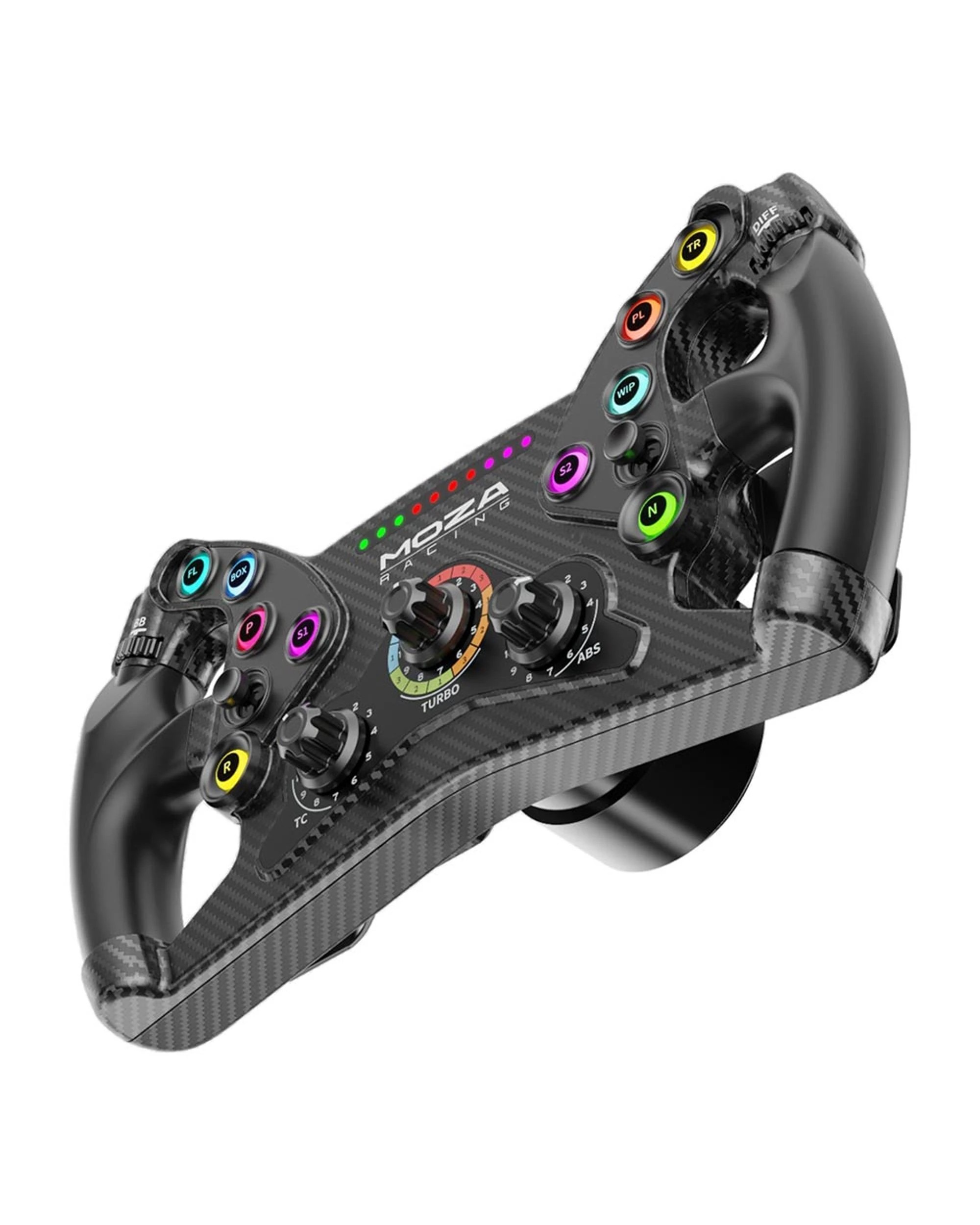 7 Moza Racing KS Formula Steering Wheel - Black, 7 of 8