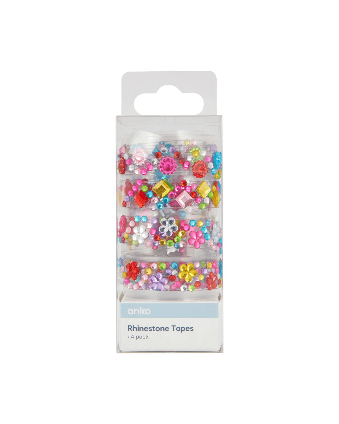 1 4 Pack Rhinestone Tapes, 1 of 3