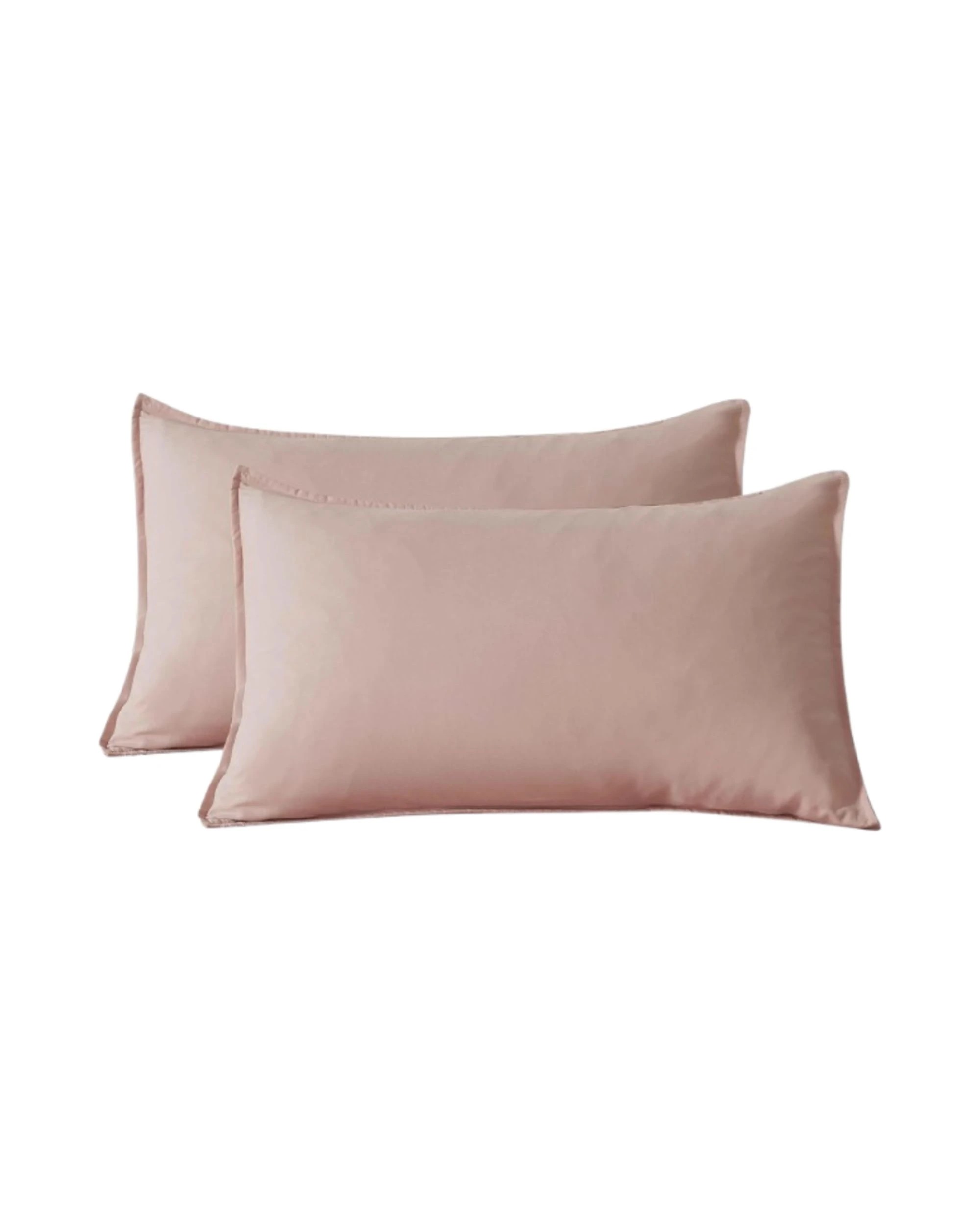 7 CleverPolly 100% Vintage Washed Microfibre Quilt Cover Set - Double Bed - Pink, 7 of 7