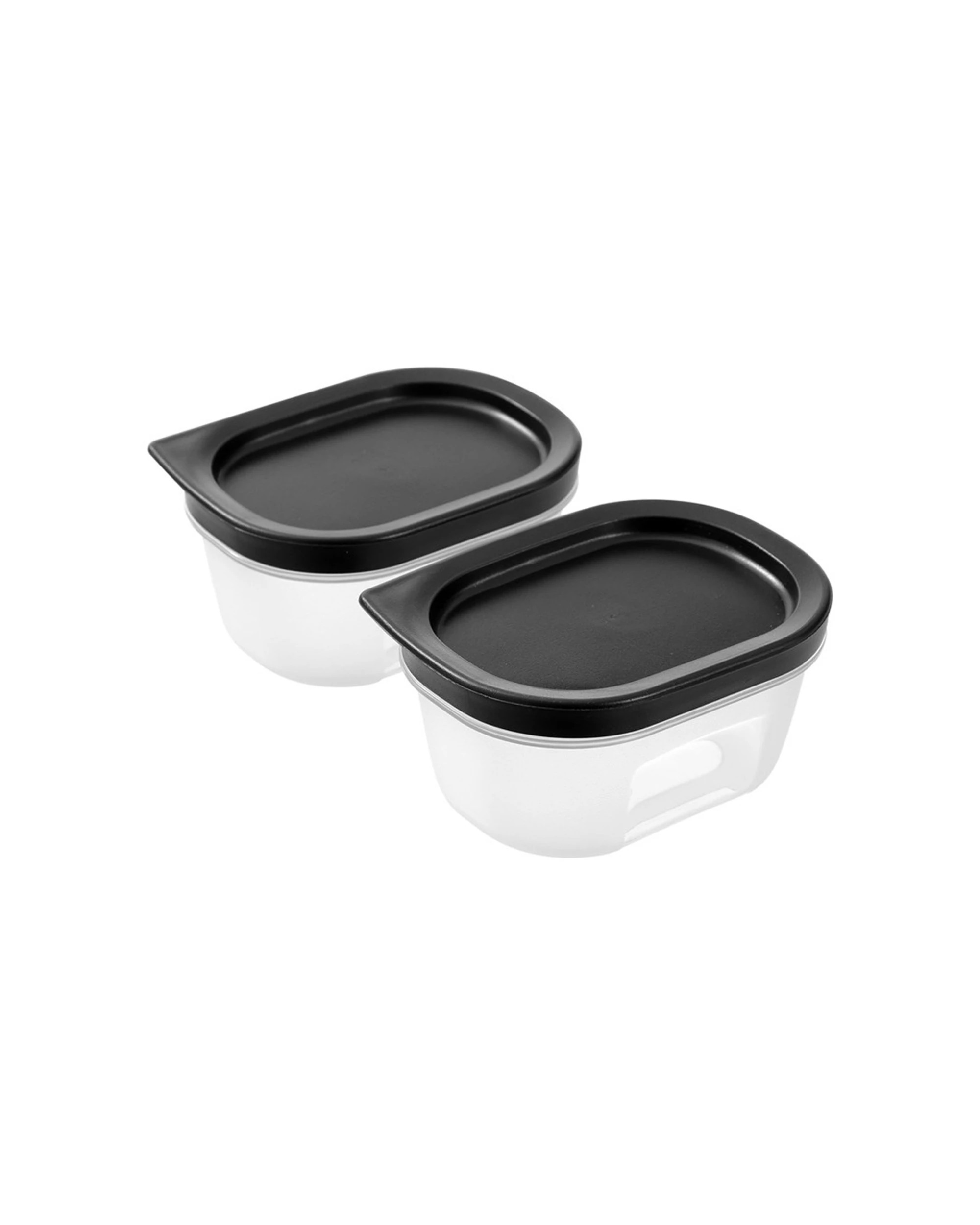 5 Lemon & Lime 12x 2pc Food Reusable Container Organiser 200ml - Clear, 5 of 7