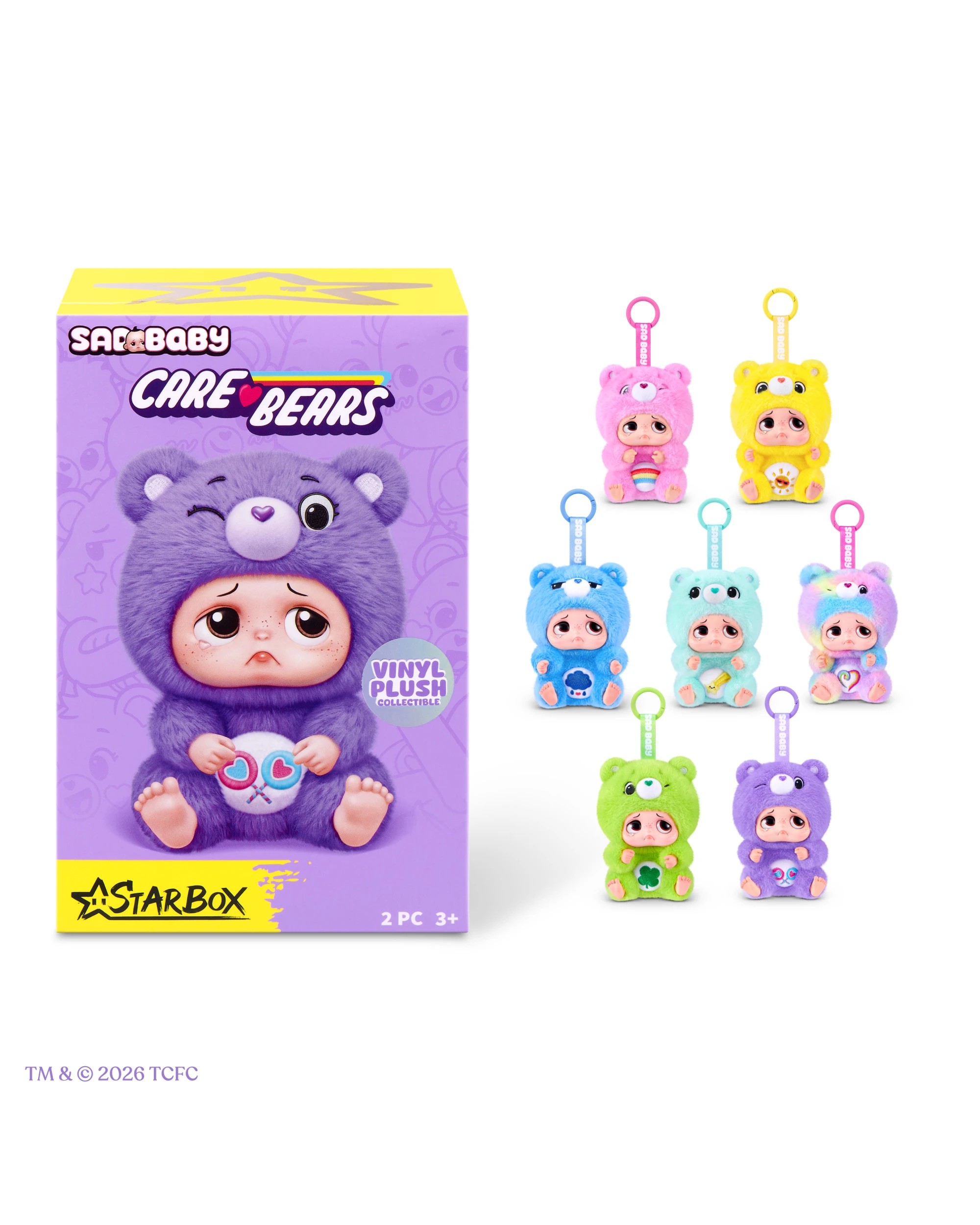 7 B. toys Starbox Sad Baby Care Bears by Starbox - Assorted - Multi, 7 of 10