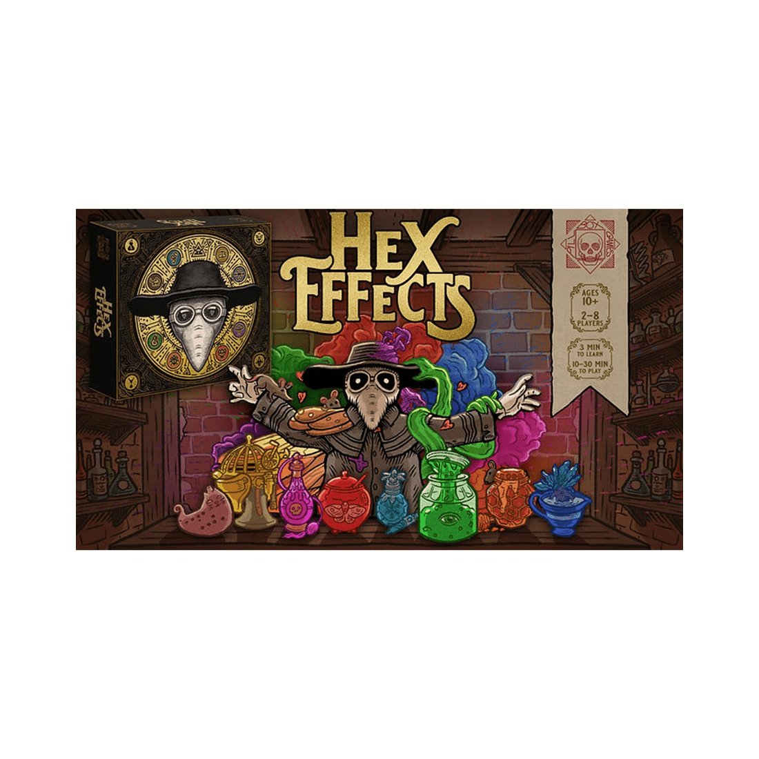 4 Pillbox Games Hex Effects Card Game, 4 of 4