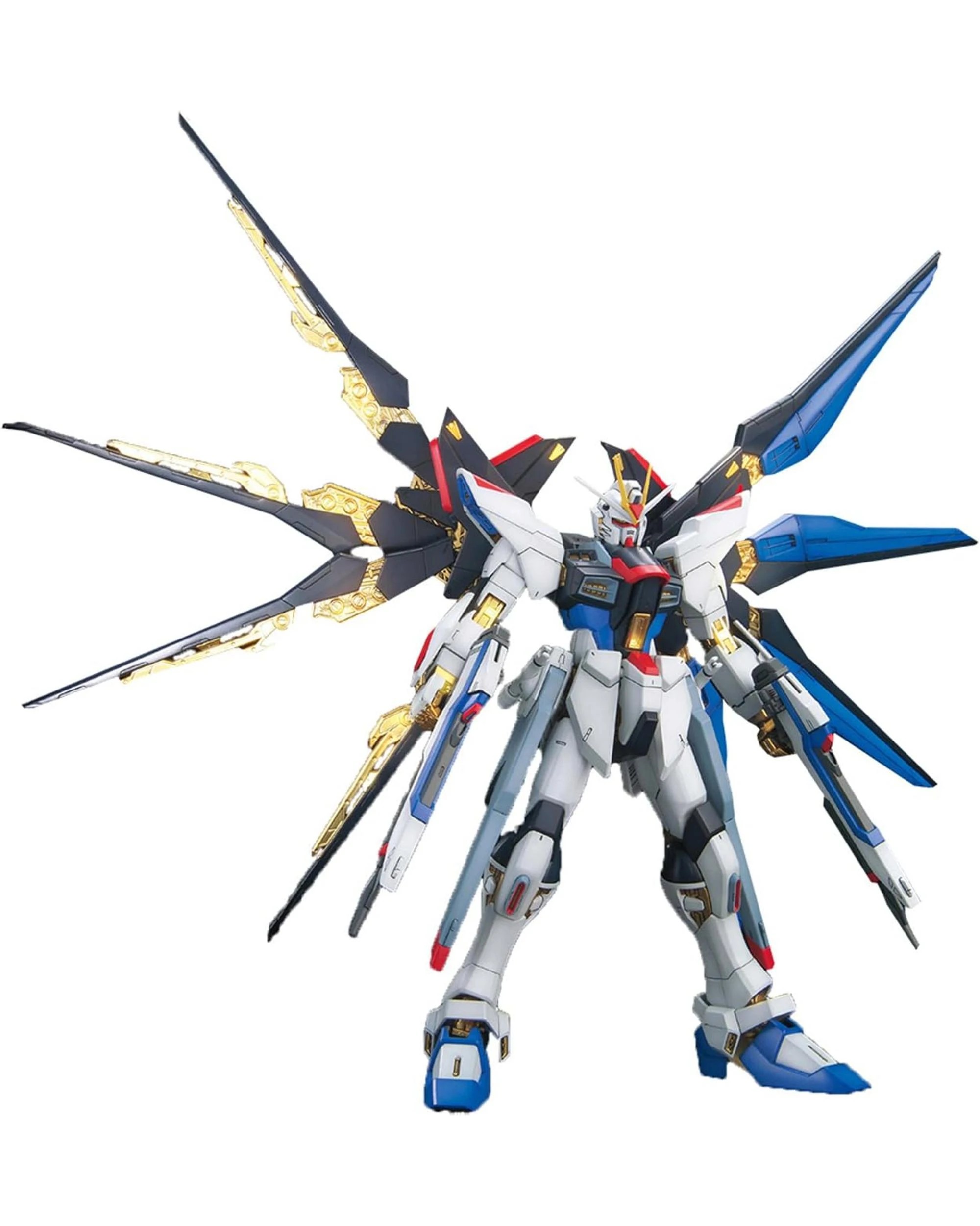 1 Bandai Gundam Strike Freedom Full Burst Mode MG 1/100 Model Kit, 1 of 3