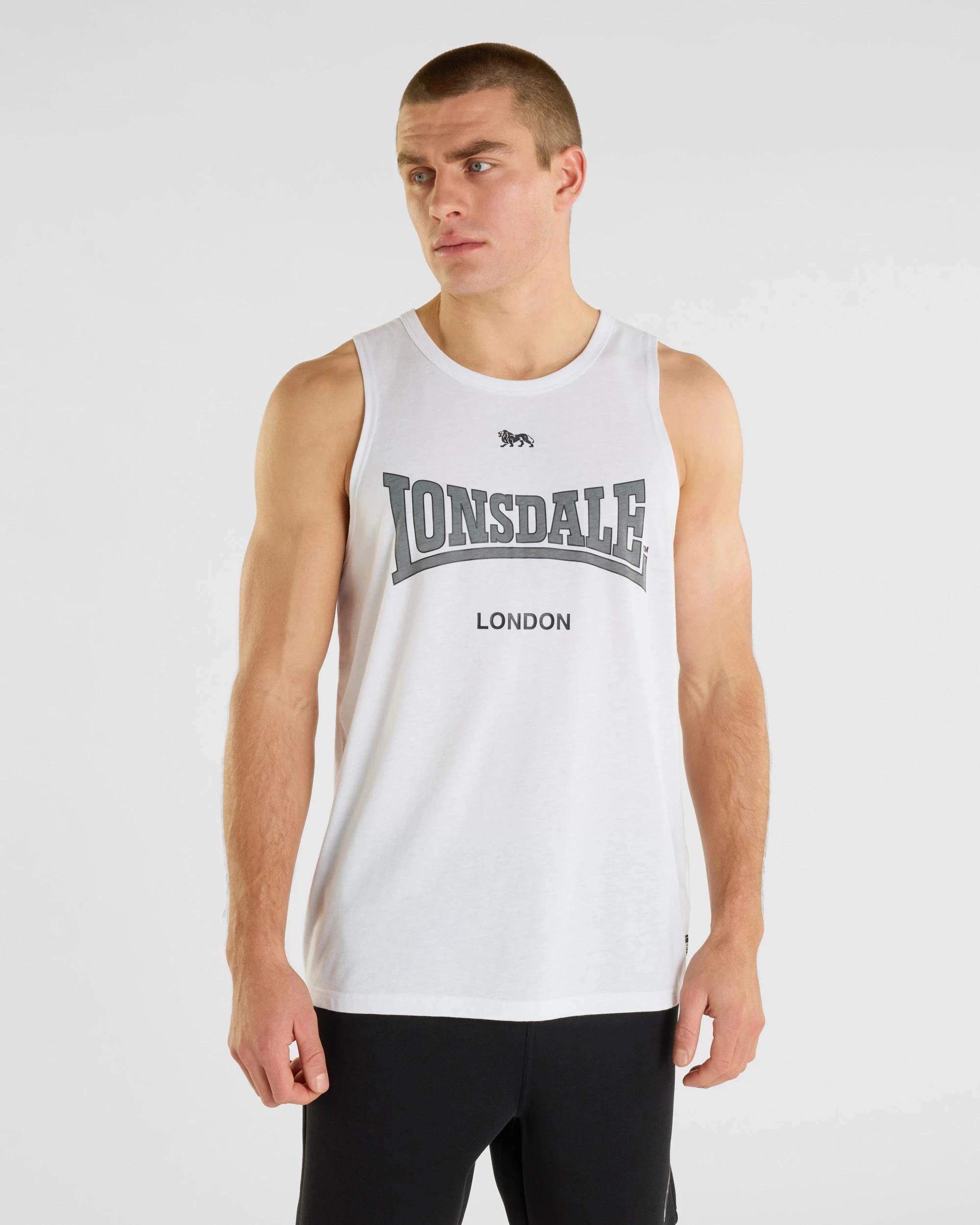 1 London Tank Top - Lonsdale London WHITE, 1 of 5