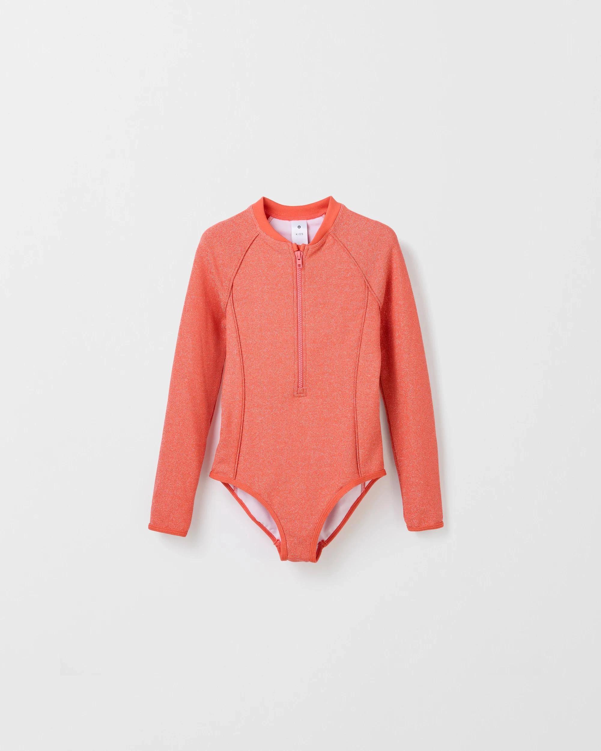 1 Target Spliced Swim Surfsuit HOT CORAL, 1 of 2