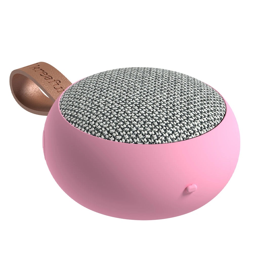 1 Kreafunk Ago 2 Fabric Bluetooth Speaker - Pink, 1 of 4