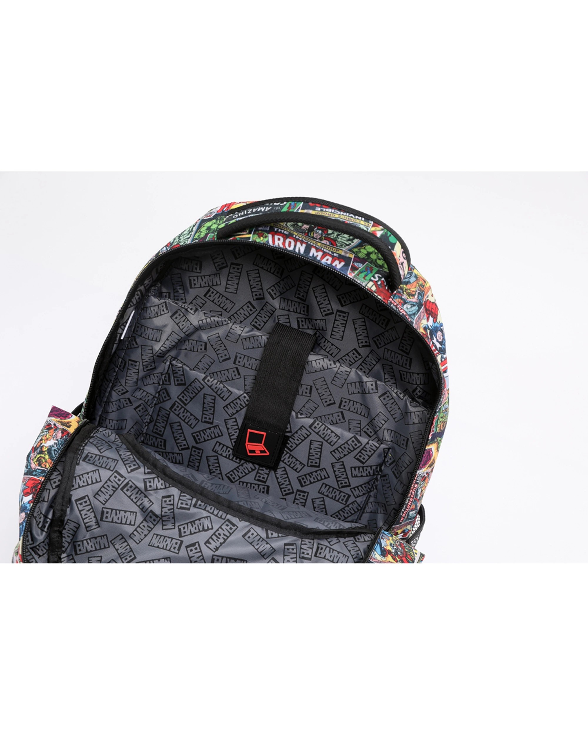 4 Marvel Comic Laptop Padded Adults Shoulder Backpack Multiple Compartments - Multi, 4 of 8