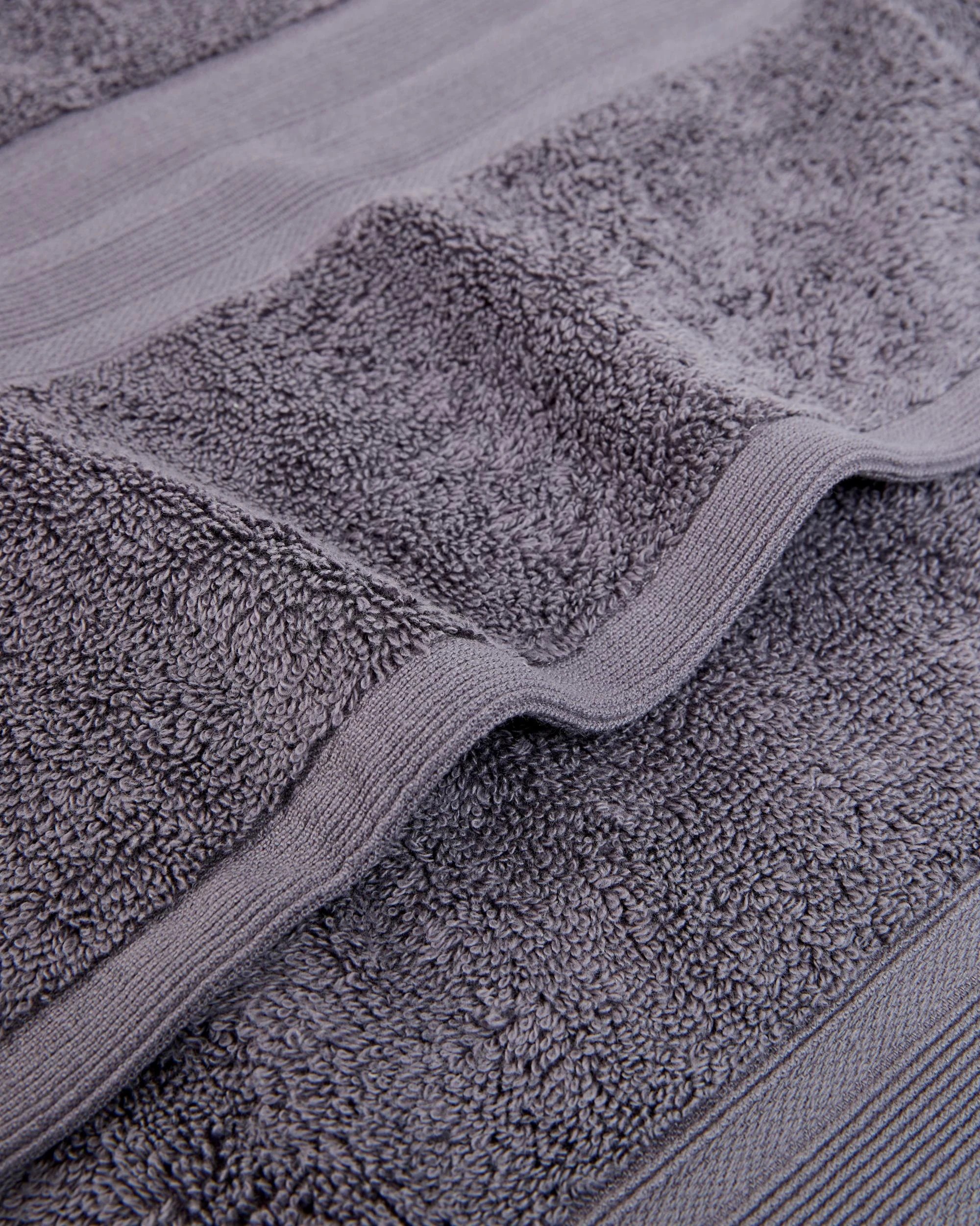 3 Grandeur Australian Cotton Bath Sheet - Grey, 3 of 3