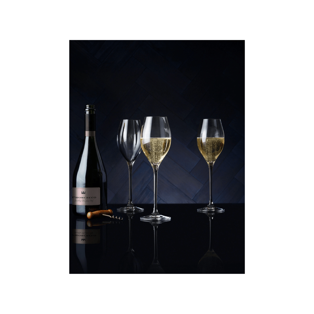 4 Krosno Harmony 6pc Prosecco Wine Glass Set 300ml Drinkware Set Barware
 - Plain, 4 of 5