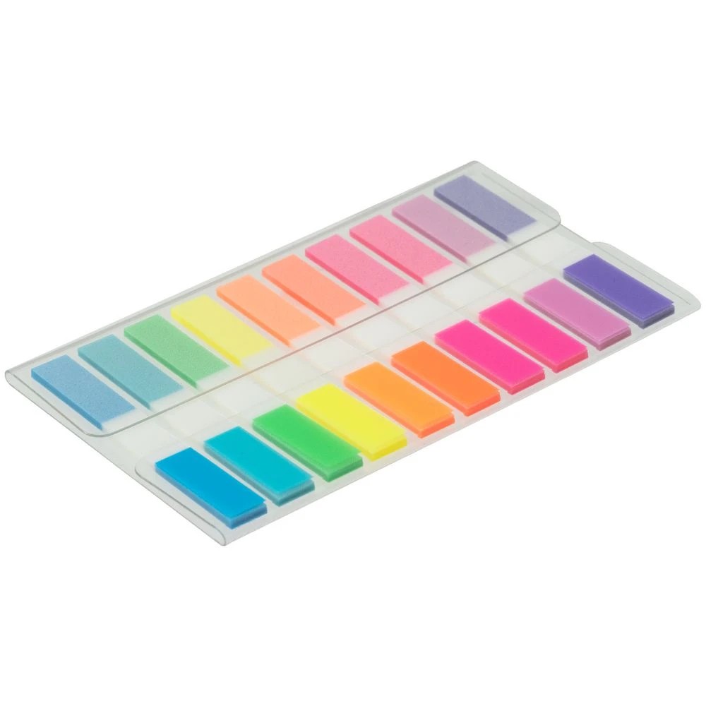 5 J.Burrows Translucent Flags 6 x 44mm Assorted 10 Pack, 5 of 6